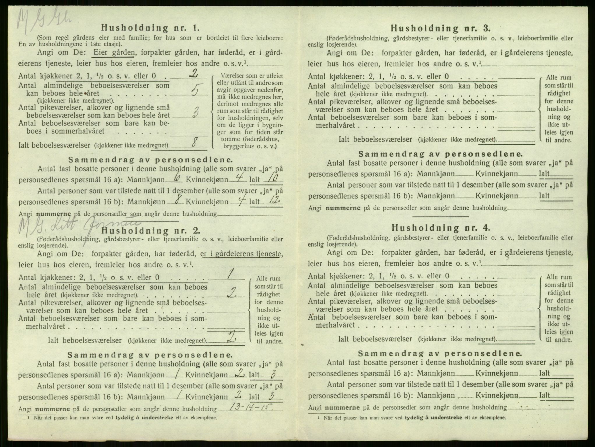 SAKO, 1920 census for Våle, 1920, p. 78