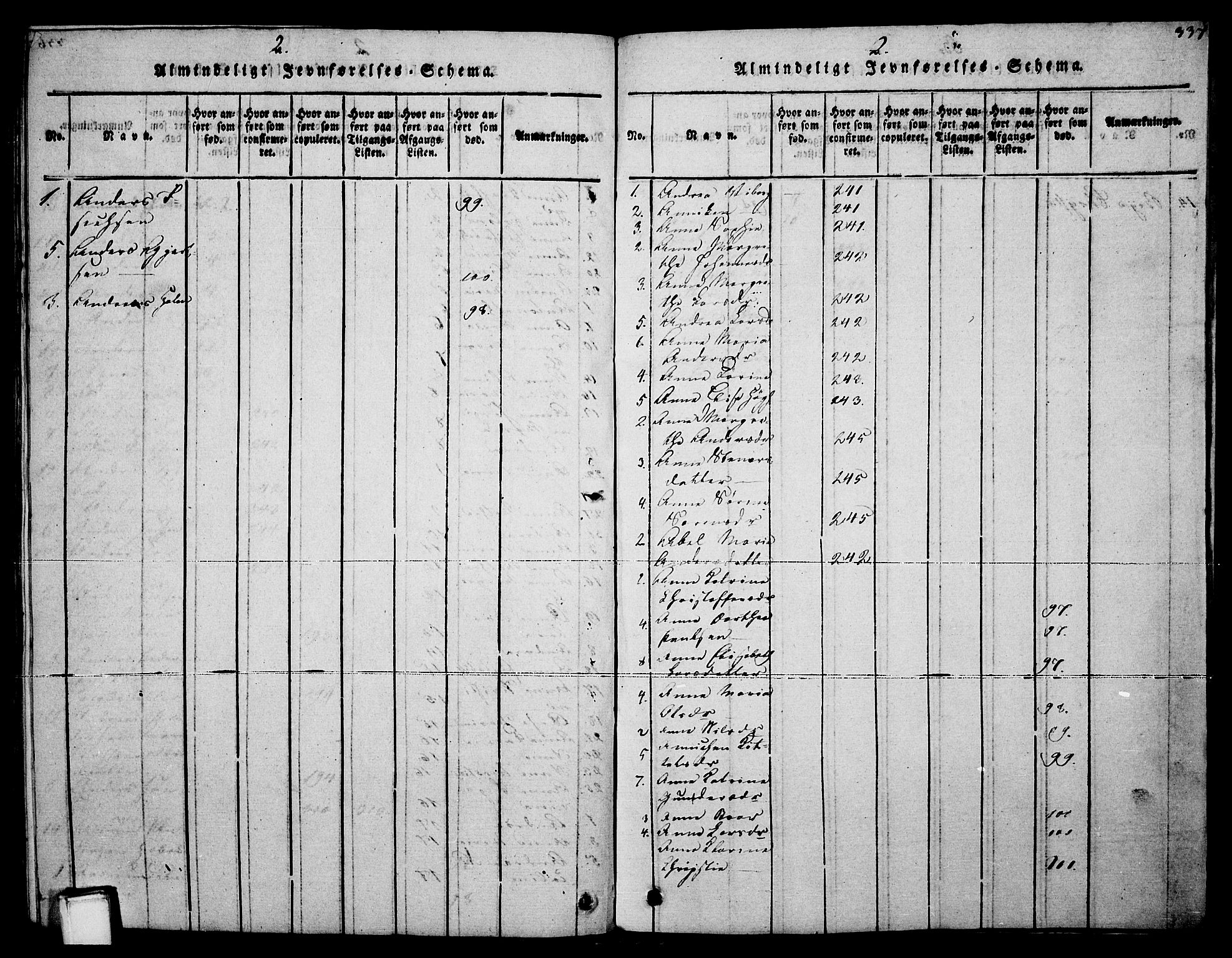 Brevik kirkebøker, SAKO/A-255/F/Fa/L0004: Parish register (official) no. 4, 1814-1846, p. 337