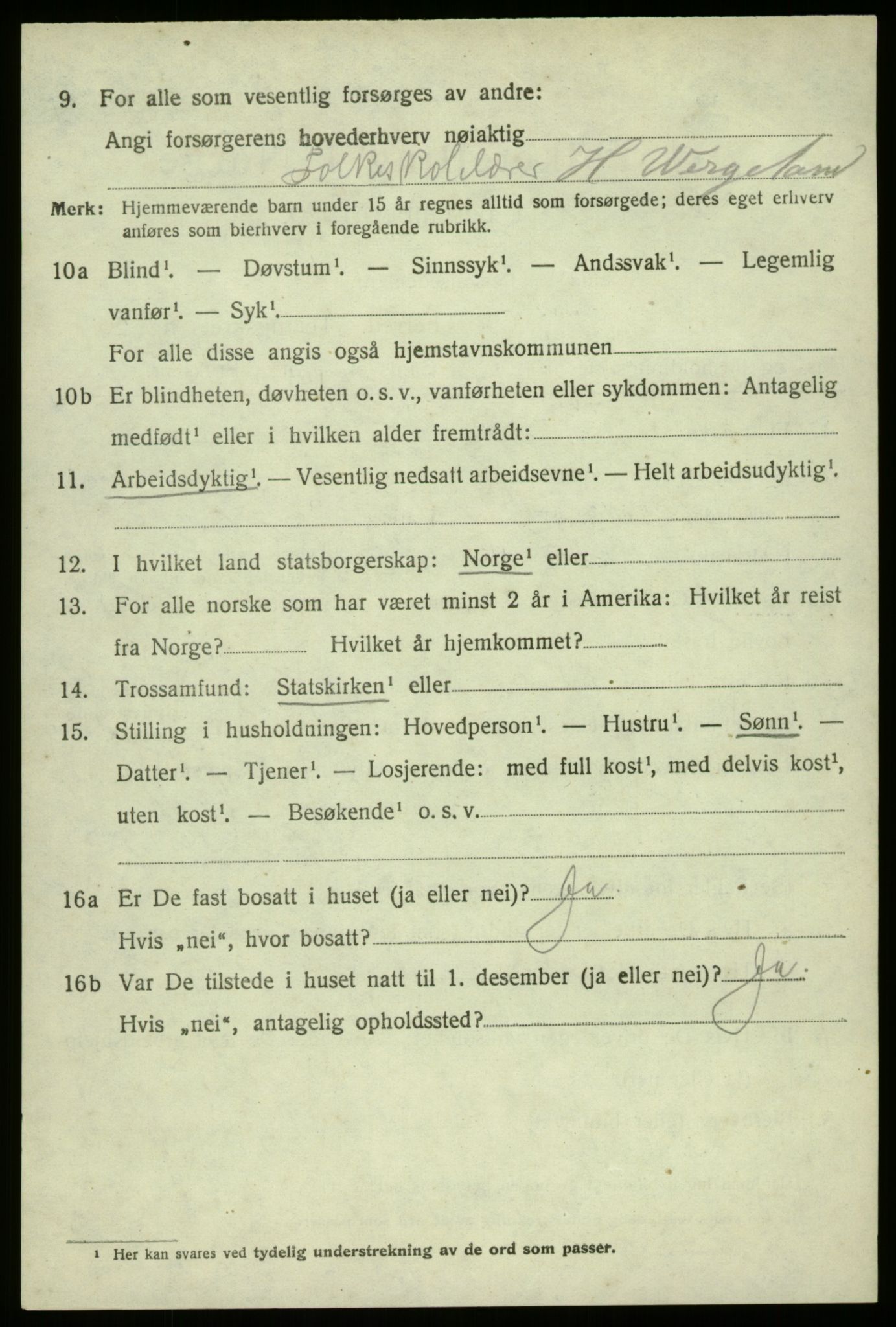 SAO, 1920 census for Hvaler, 1920, p. 7349