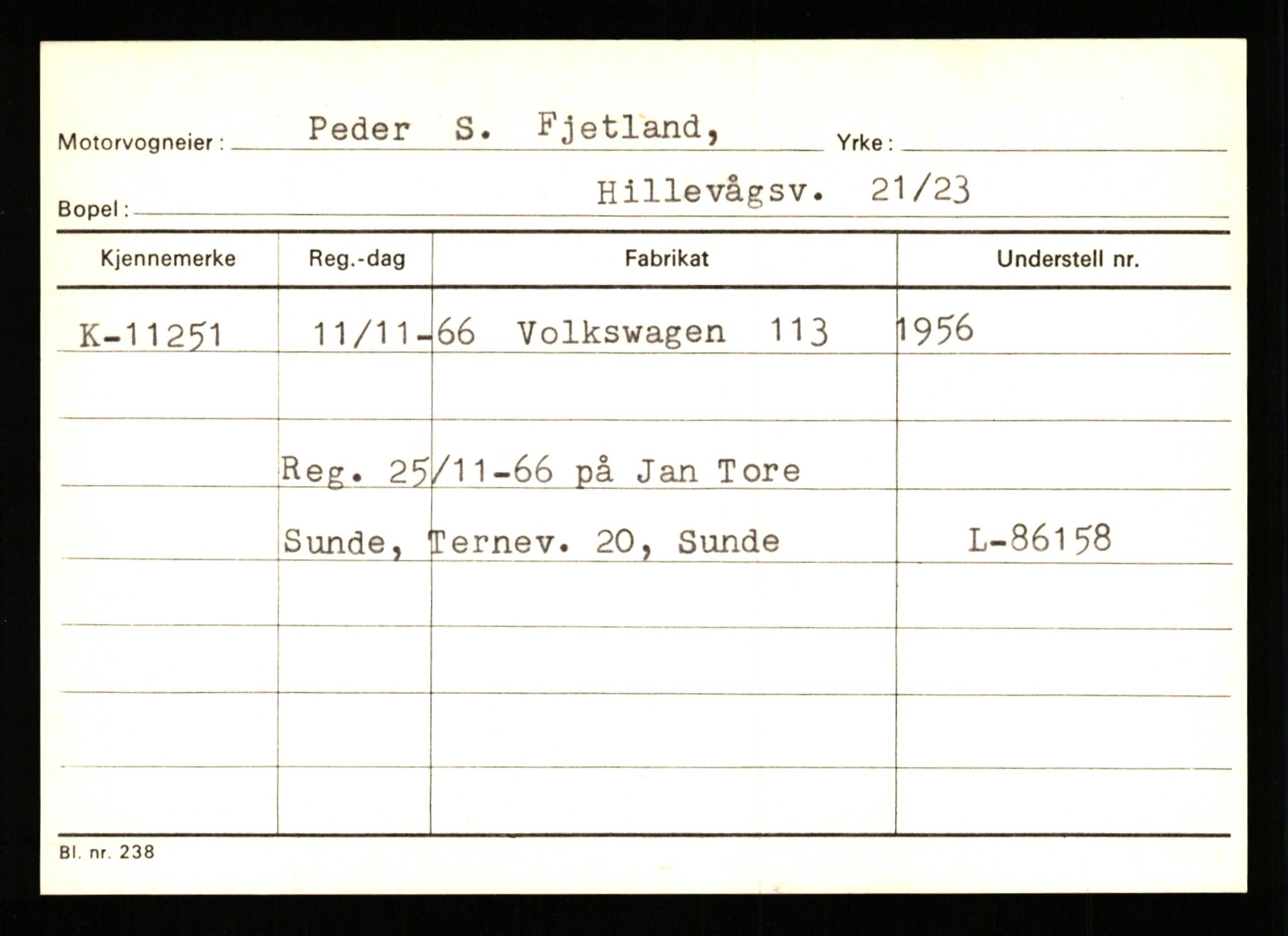 Stavanger trafikkstasjon, AV/SAST-A-101942/0/G/L0003: Registreringsnummer: 10466 - 15496, 1930-1971, p. 841