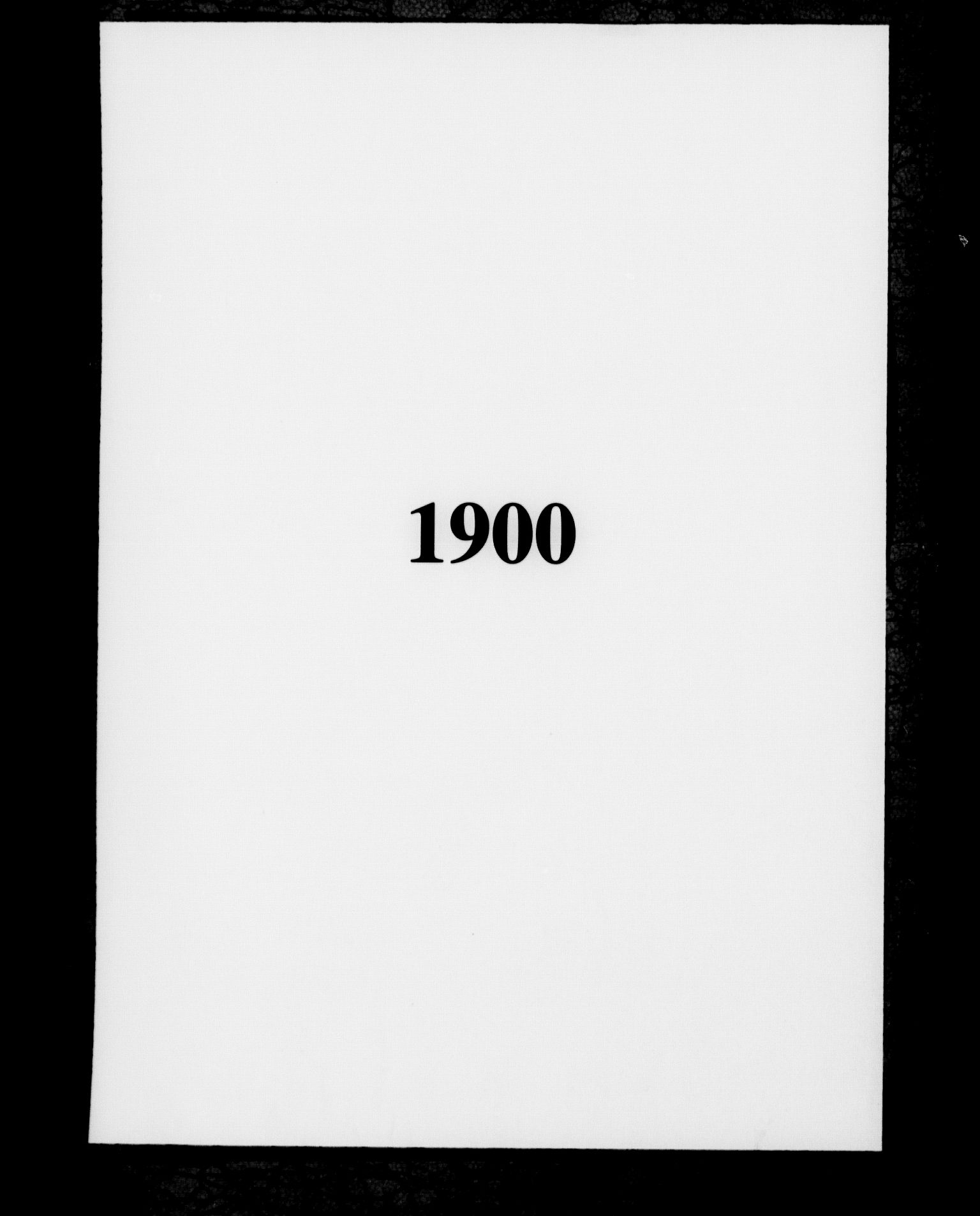 Fattigvesenet, OBA/A-20045/Fb/L0020: Hjemstavnsregister, 1900, p. 1