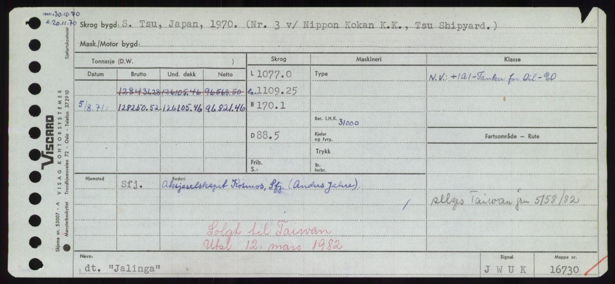 Sjøfartsdirektoratet med forløpere, Skipsmålingen, AV/RA-S-1627/H/Hd/L0019: Fartøy, J, p. 65