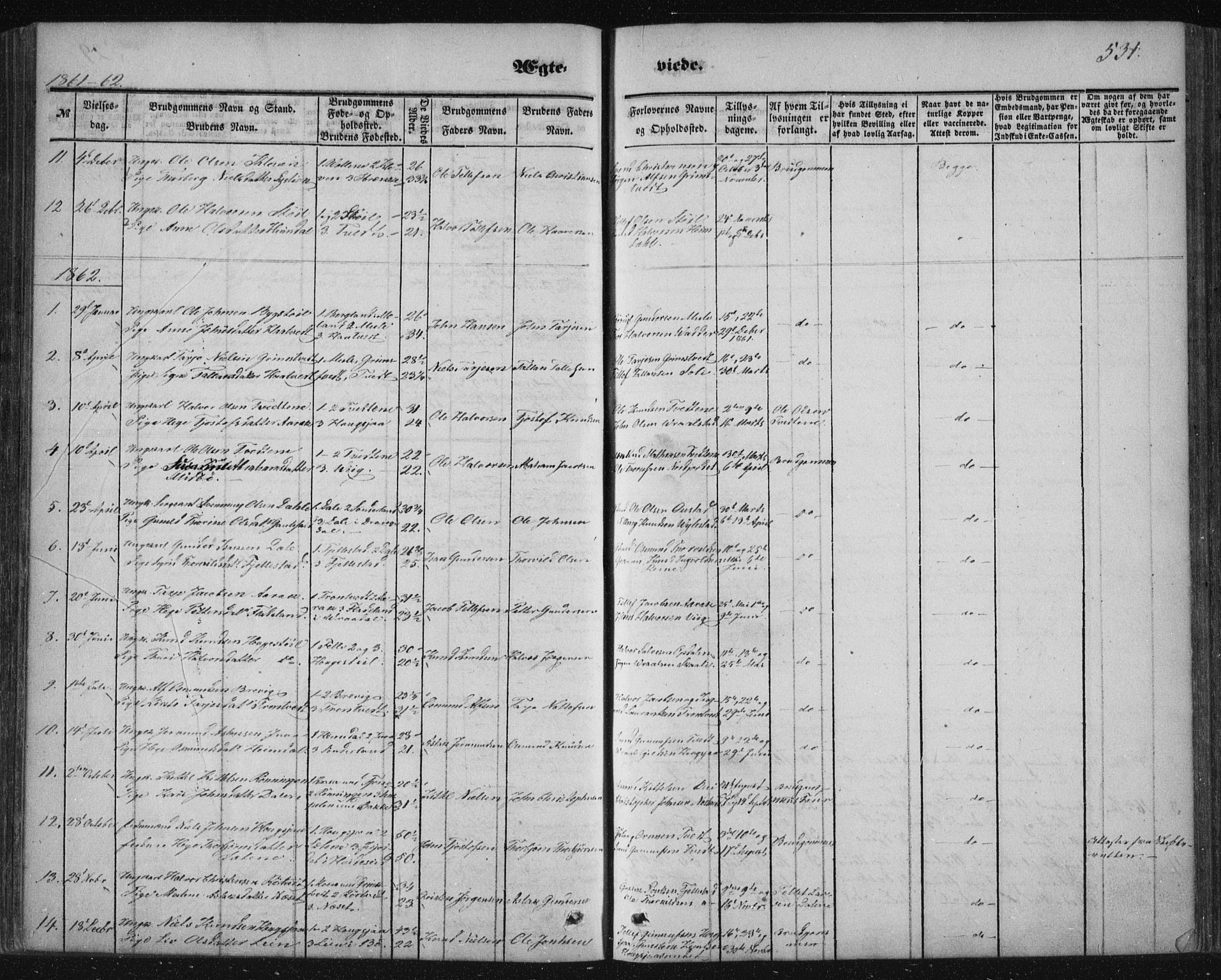 Nissedal kirkebøker, SAKO/A-288/F/Fa/L0003: Parish register (official) no. I 3, 1846-1870, p. 530-531