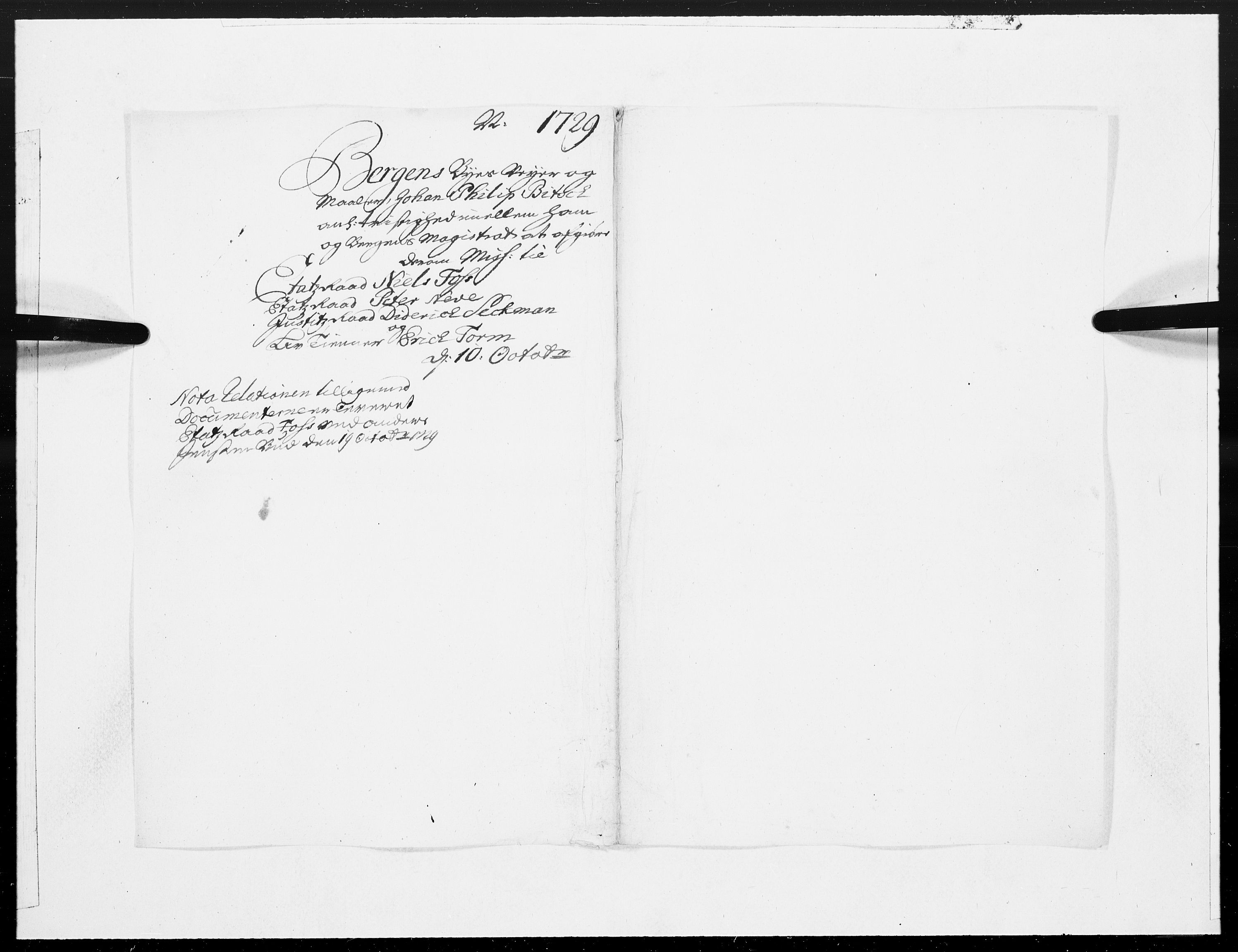 Danske Kanselli 1572-1799, AV/RA-EA-3023/F/Fc/Fcc/Fcca/L0105: Norske innlegg 1572-1799, 1729, p. 159