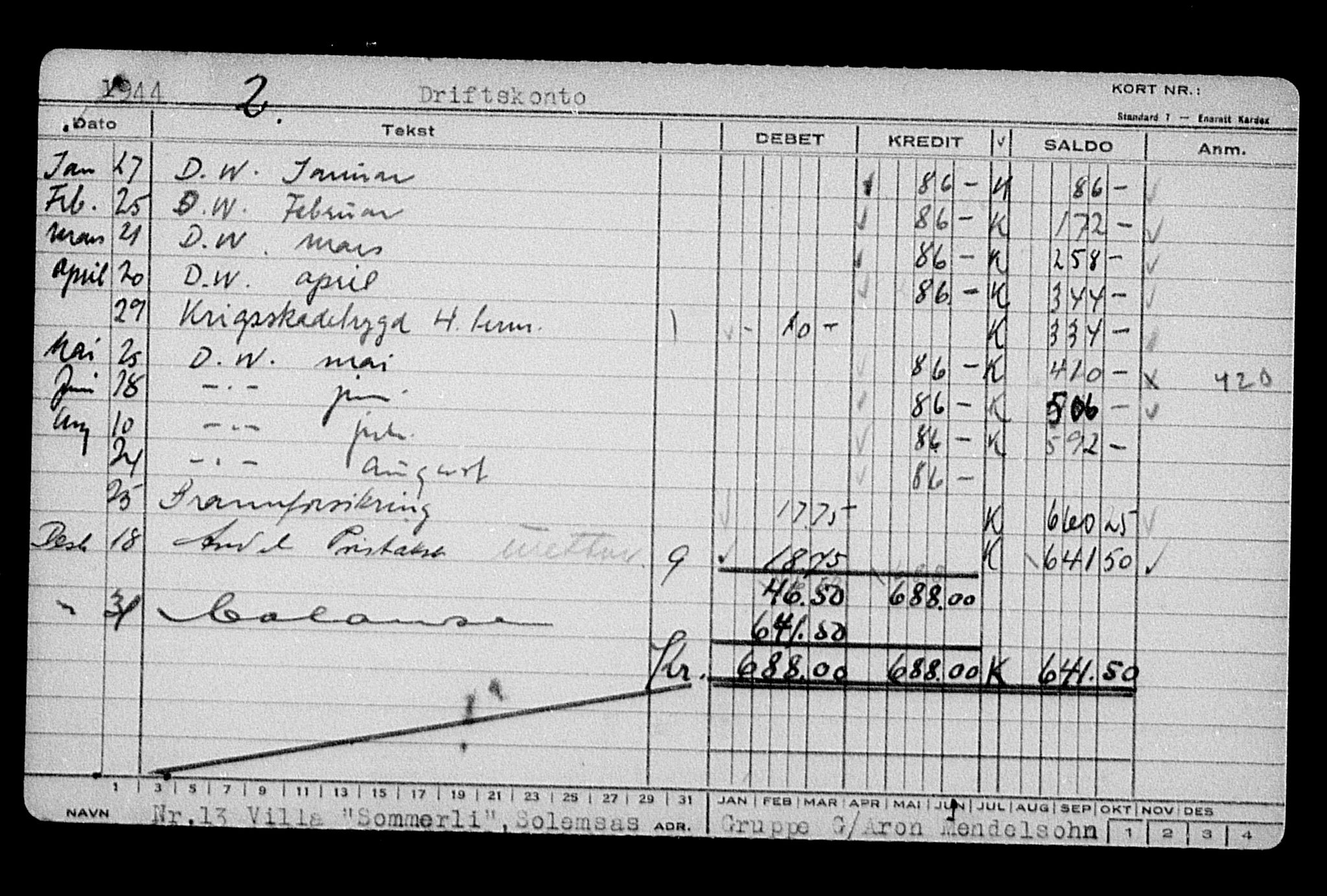 Justisdepartementet, Tilbakeføringskontoret for inndratte formuer, AV/RA-S-1564/H/Hc/Hca/L0903: --, 1945-1947, p. 666