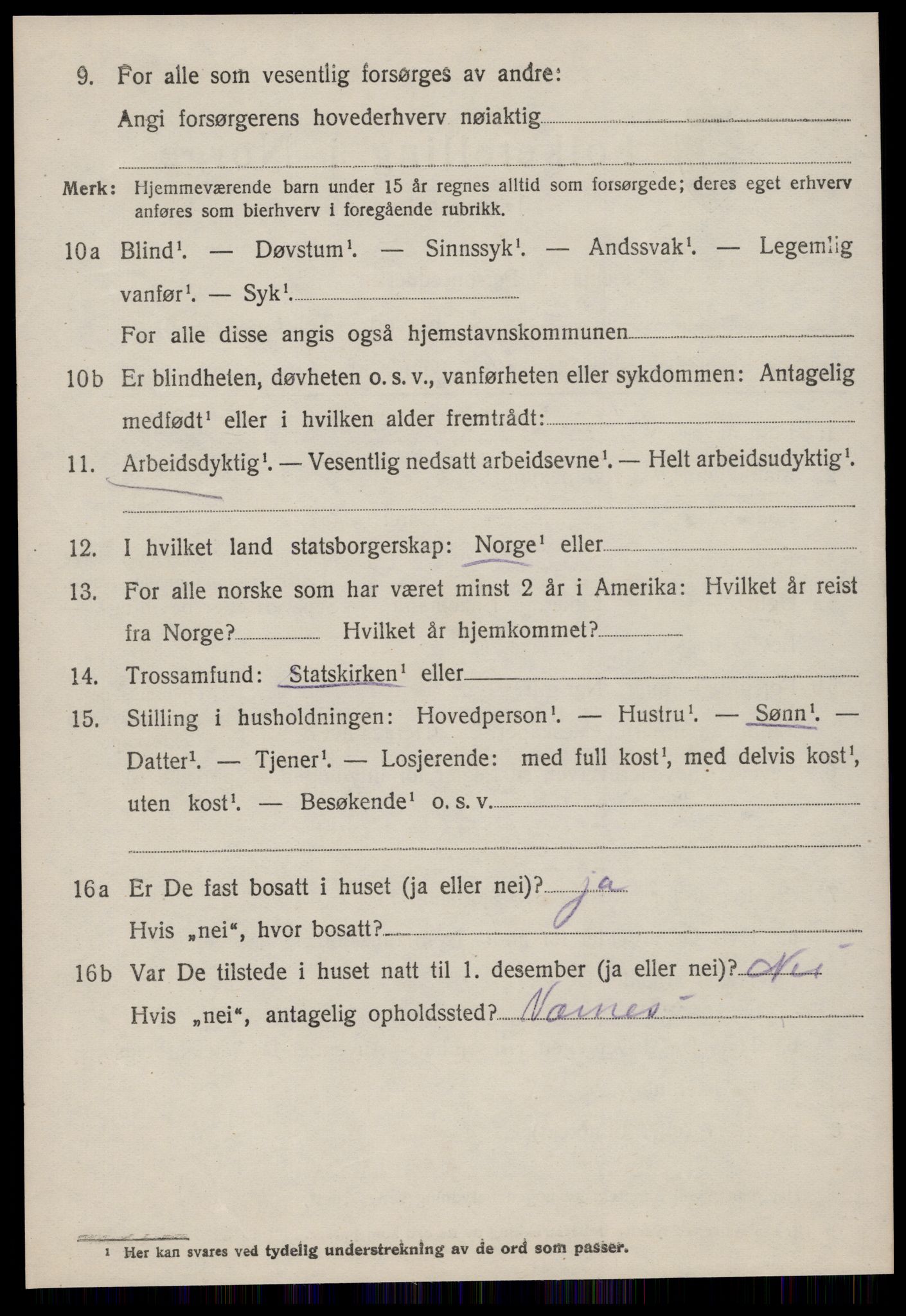 SAT, 1920 census for Eid (MR), 1920, p. 1905