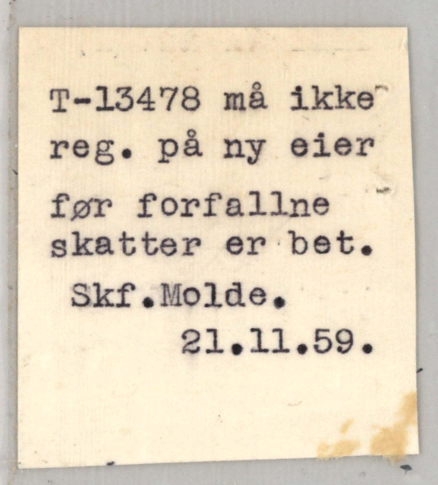 Møre og Romsdal vegkontor - Ålesund trafikkstasjon, AV/SAT-A-4099/F/Fe/L0039: Registreringskort for kjøretøy T 13361 - T 13530, 1927-1998, p. 2008