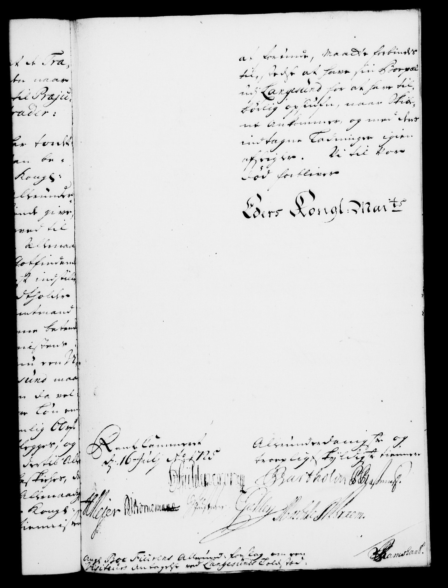 Rentekammeret, Kammerkanselliet, AV/RA-EA-3111/G/Gf/Gfa/L0008: Norsk relasjons- og resolusjonsprotokoll (merket RK 52.8), 1725, p. 660