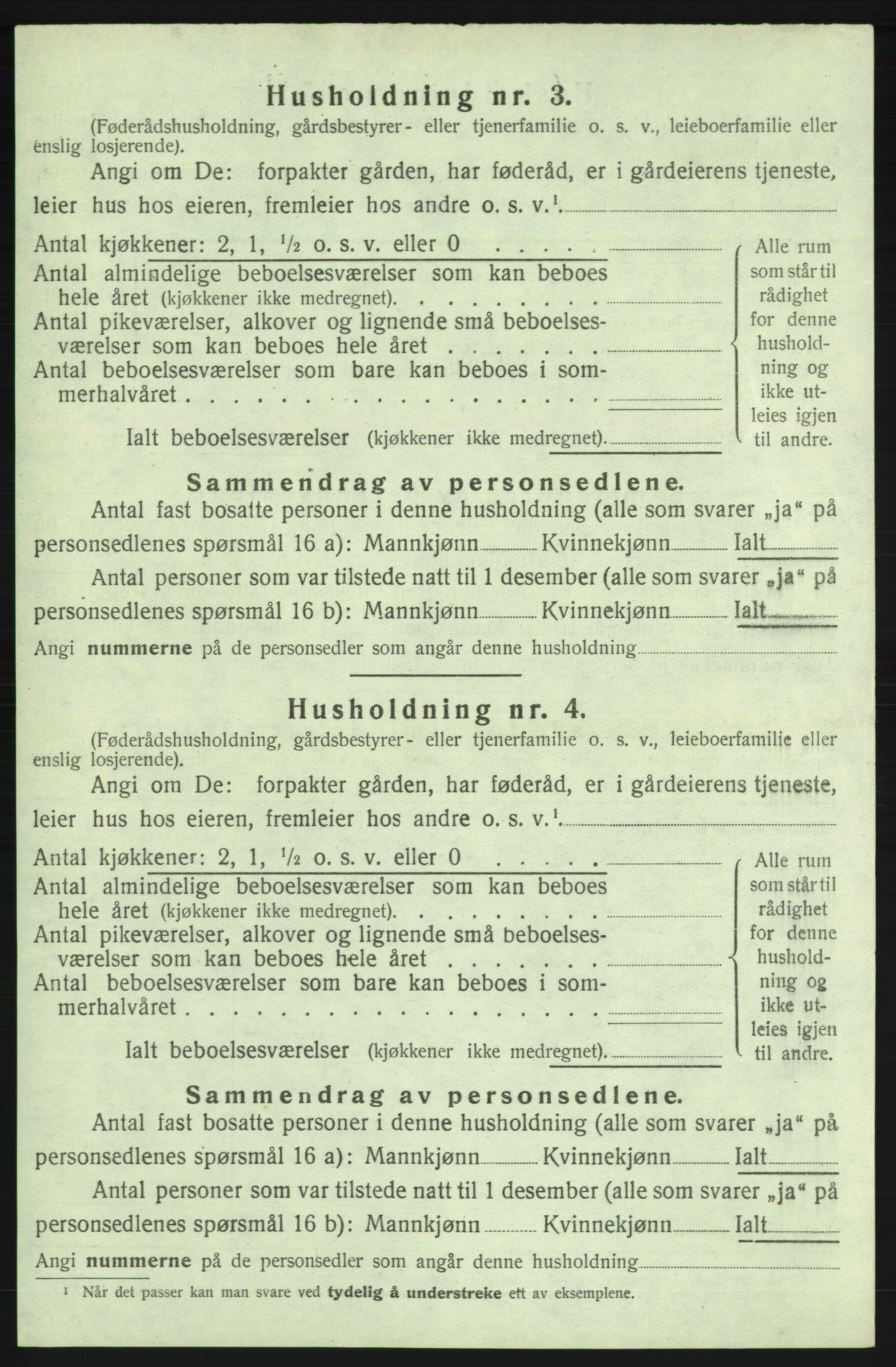 SAB, 1920 census for Kvinnherad, 1920, p. 3006