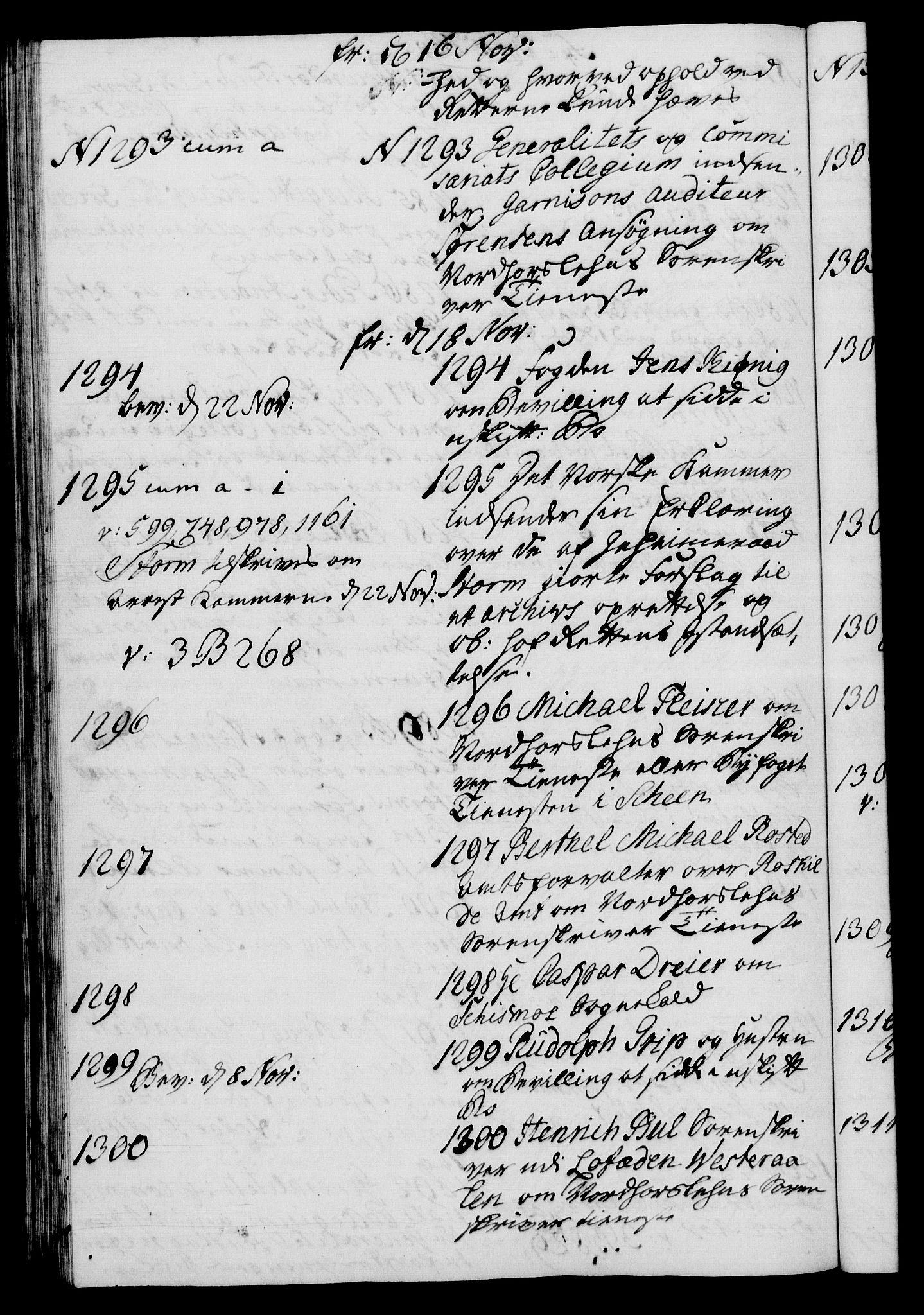 Danske Kanselli 1572-1799, RA/EA-3023/I/Ia/L0001: 3. departements journal, 1771