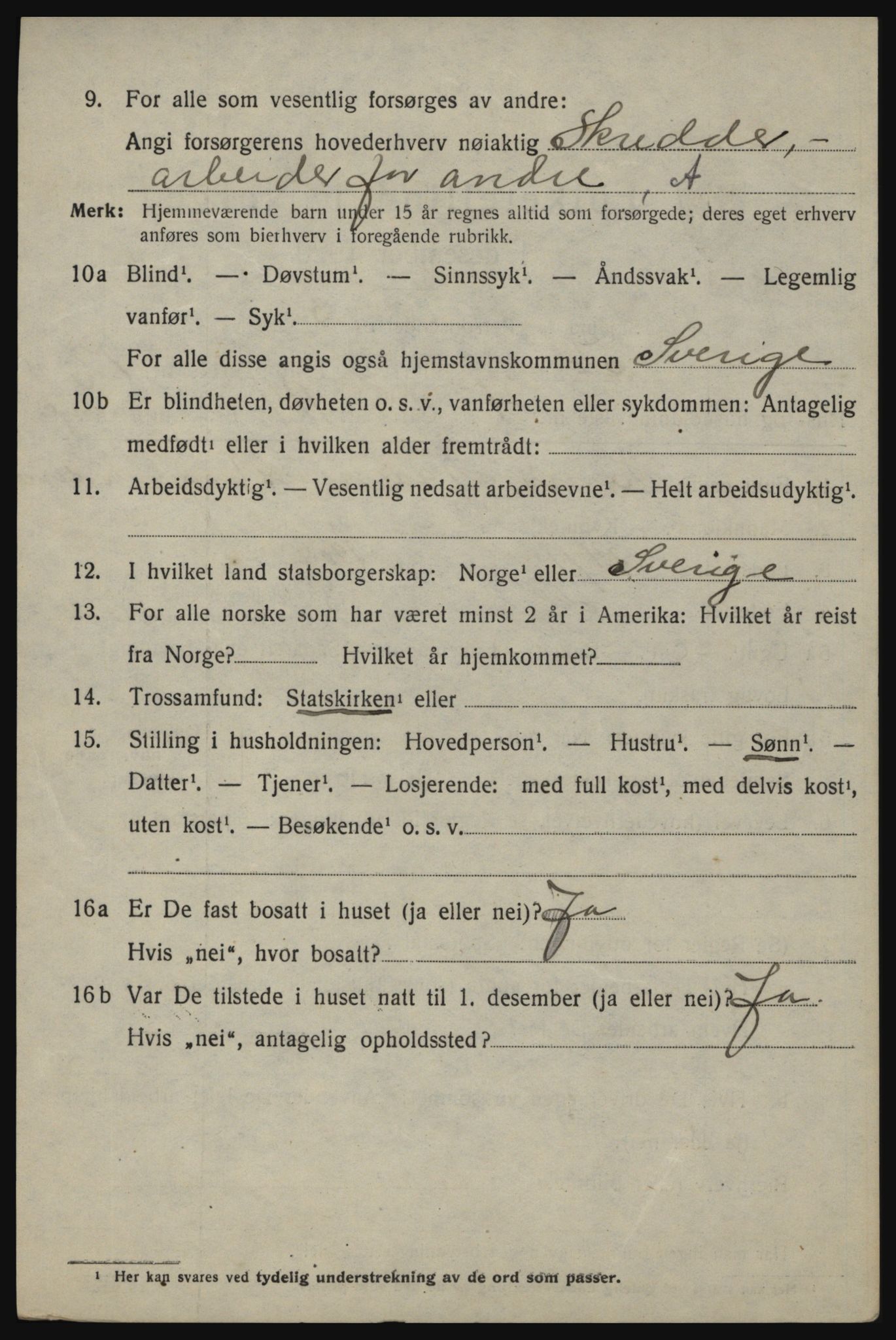 SAO, 1920 census for Idd, 1920, p. 11988