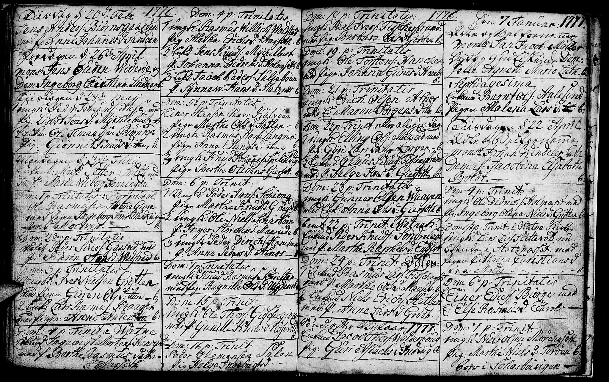 Ministerialprotokoller, klokkerbøker og fødselsregistre - Møre og Romsdal, AV/SAT-A-1454/528/L0420: Parish register (copy) no. 528C01, 1764-1784, p. 99