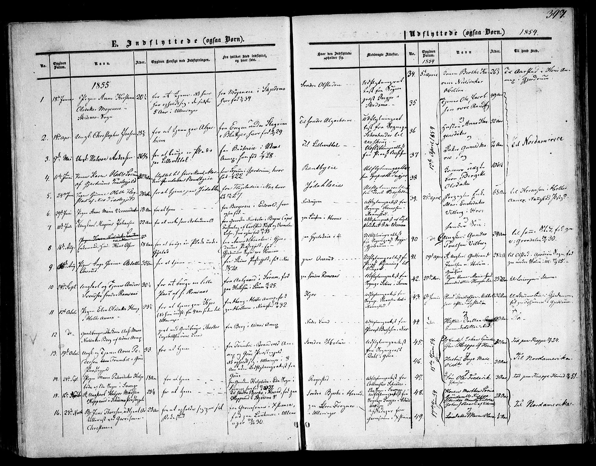 Ullensaker prestekontor Kirkebøker, SAO/A-10236a/F/Fa/L0015.b: Parish register (official) no. I 15B, 1851-1862, p. 397