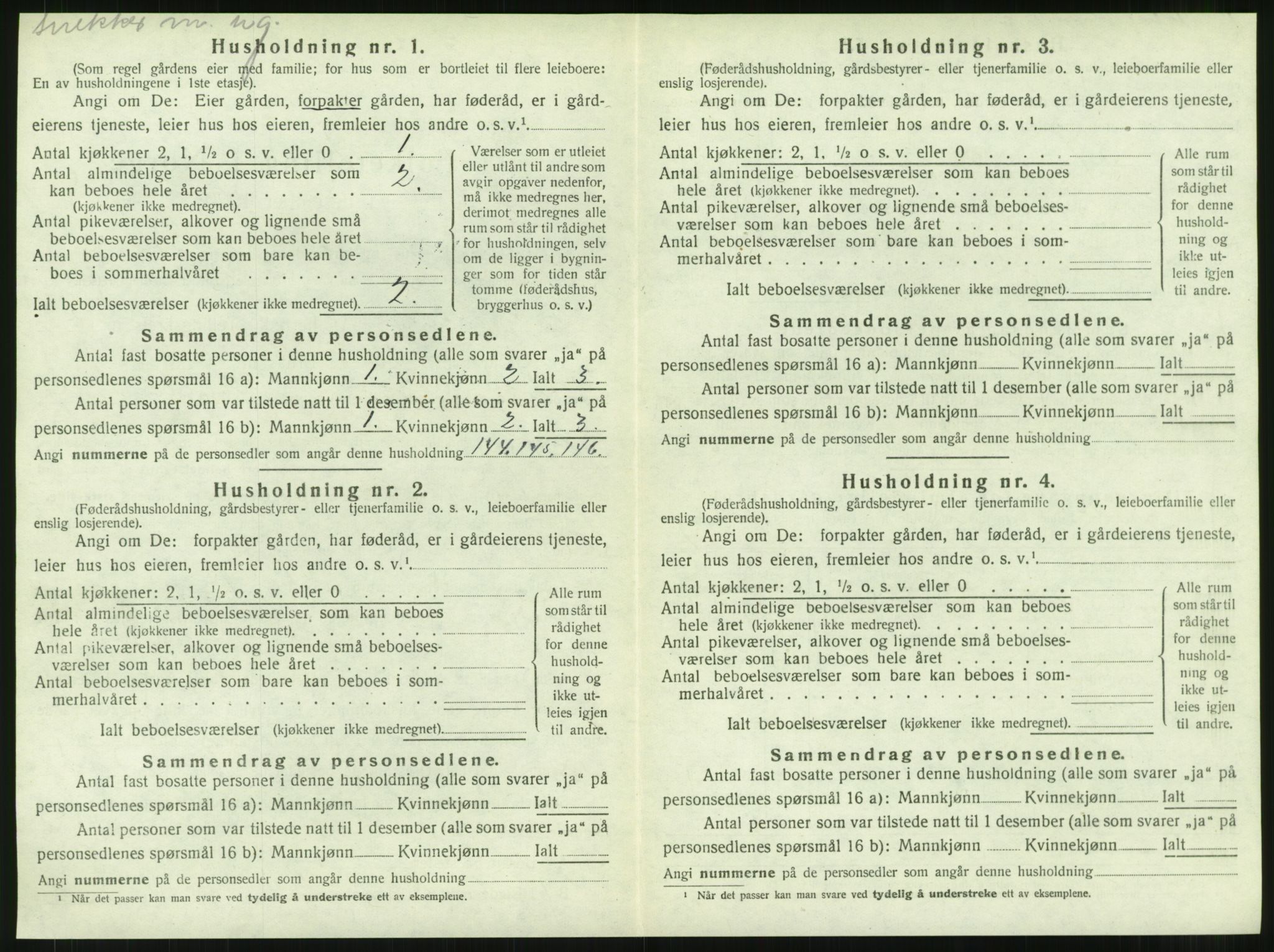 SAT, 1920 census for Foldereid, 1920, p. 359