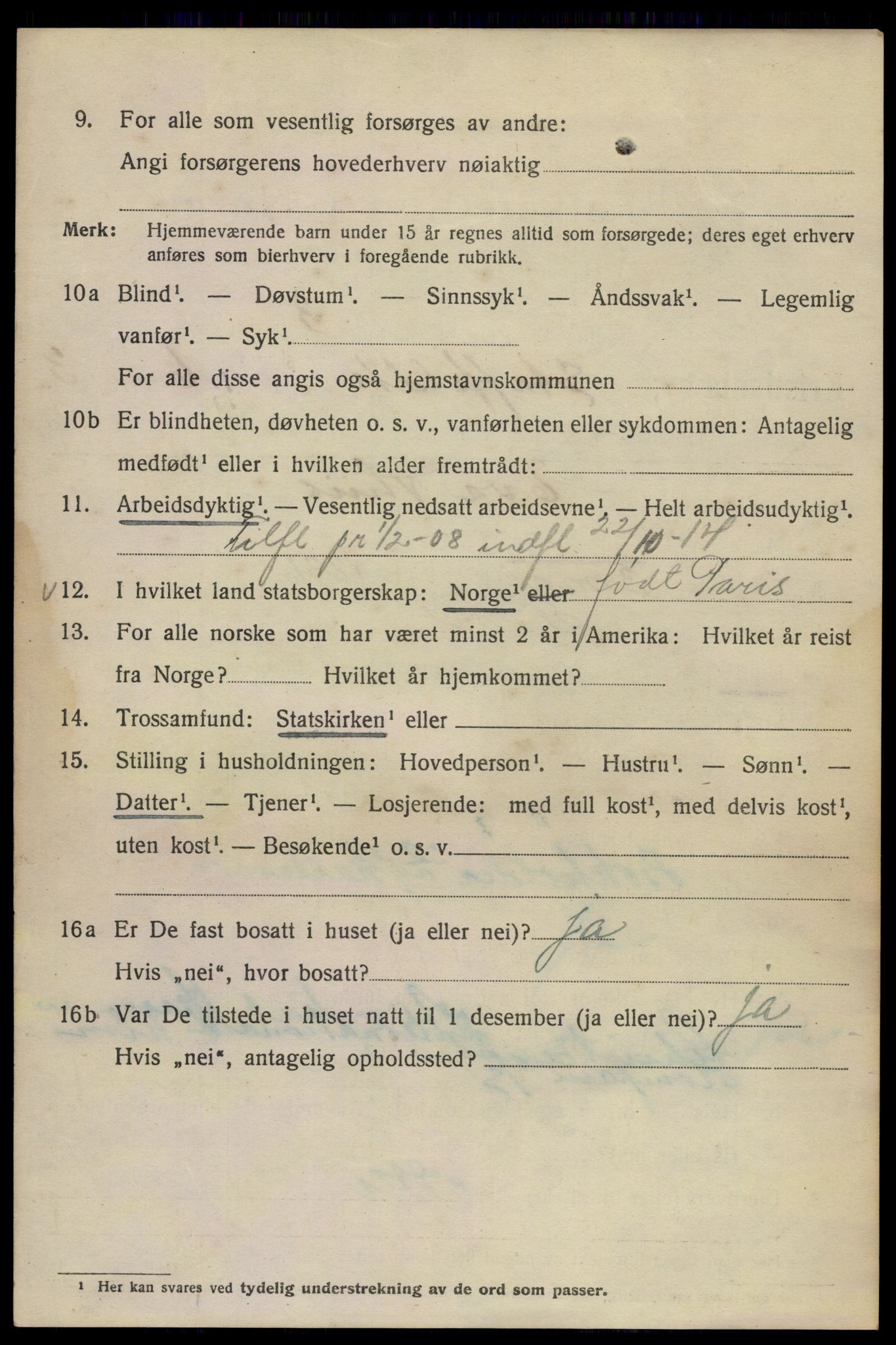 SAO, 1920 census for Kristiania, 1920, p. 536192