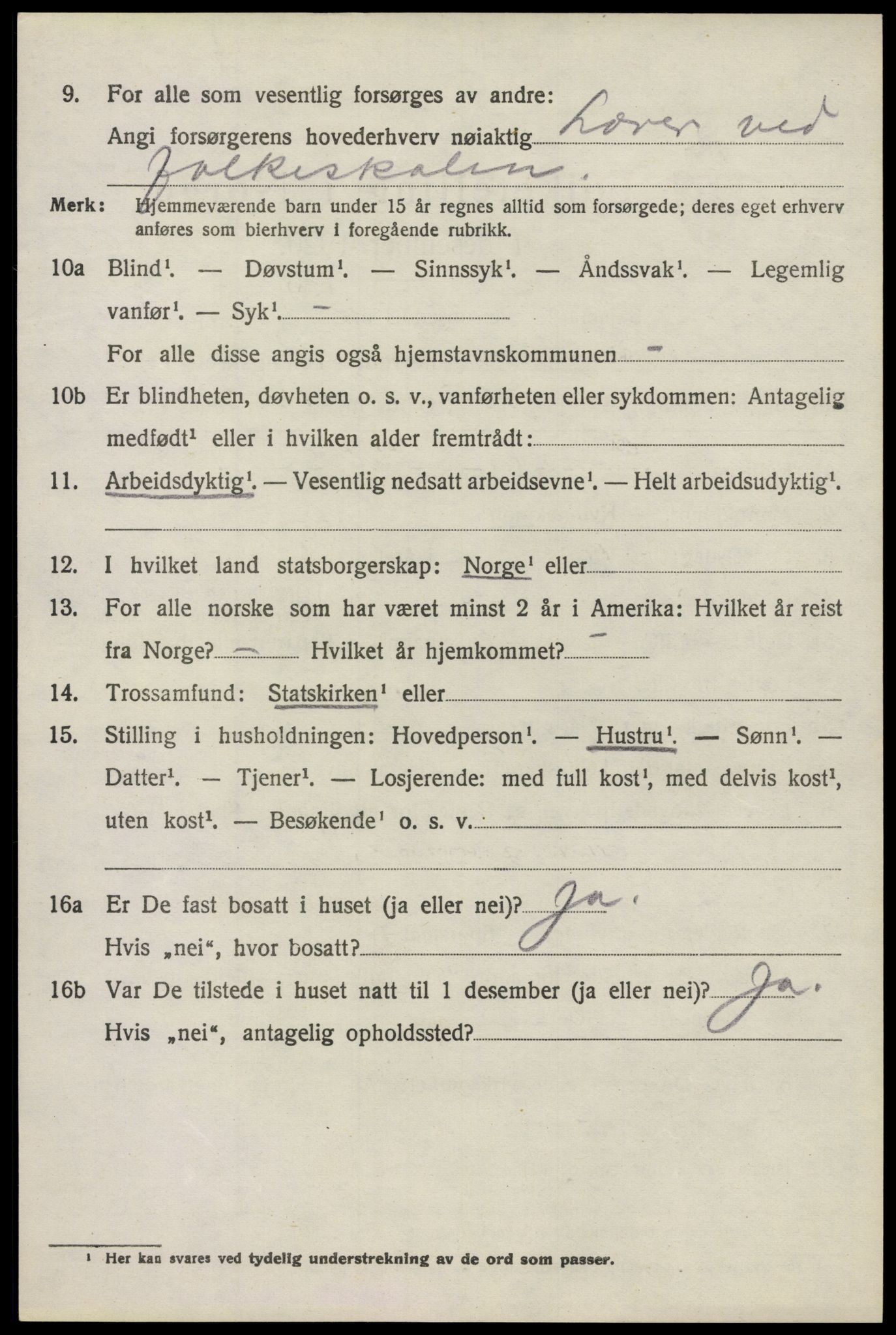 SAO, 1920 census for Høland, 1920, p. 5046