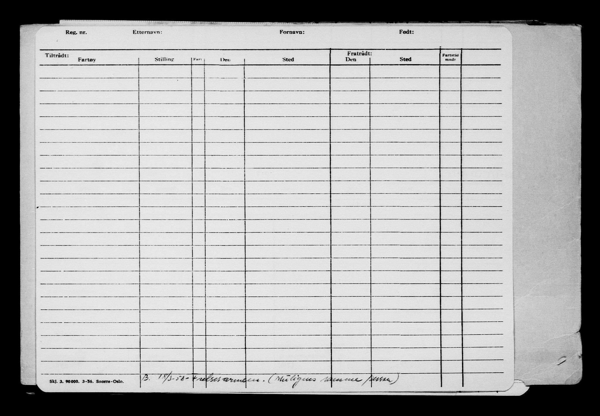 Direktoratet for sjømenn, AV/RA-S-3545/G/Gb/L0142: Hovedkort, 1916, p. 406