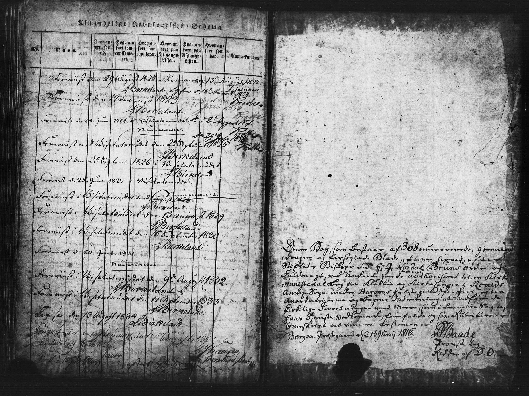 Ministerialprotokoller, klokkerbøker og fødselsregistre - Møre og Romsdal, SAT/A-1454/537/L0520: Parish register (copy) no. 537C01, 1819-1868