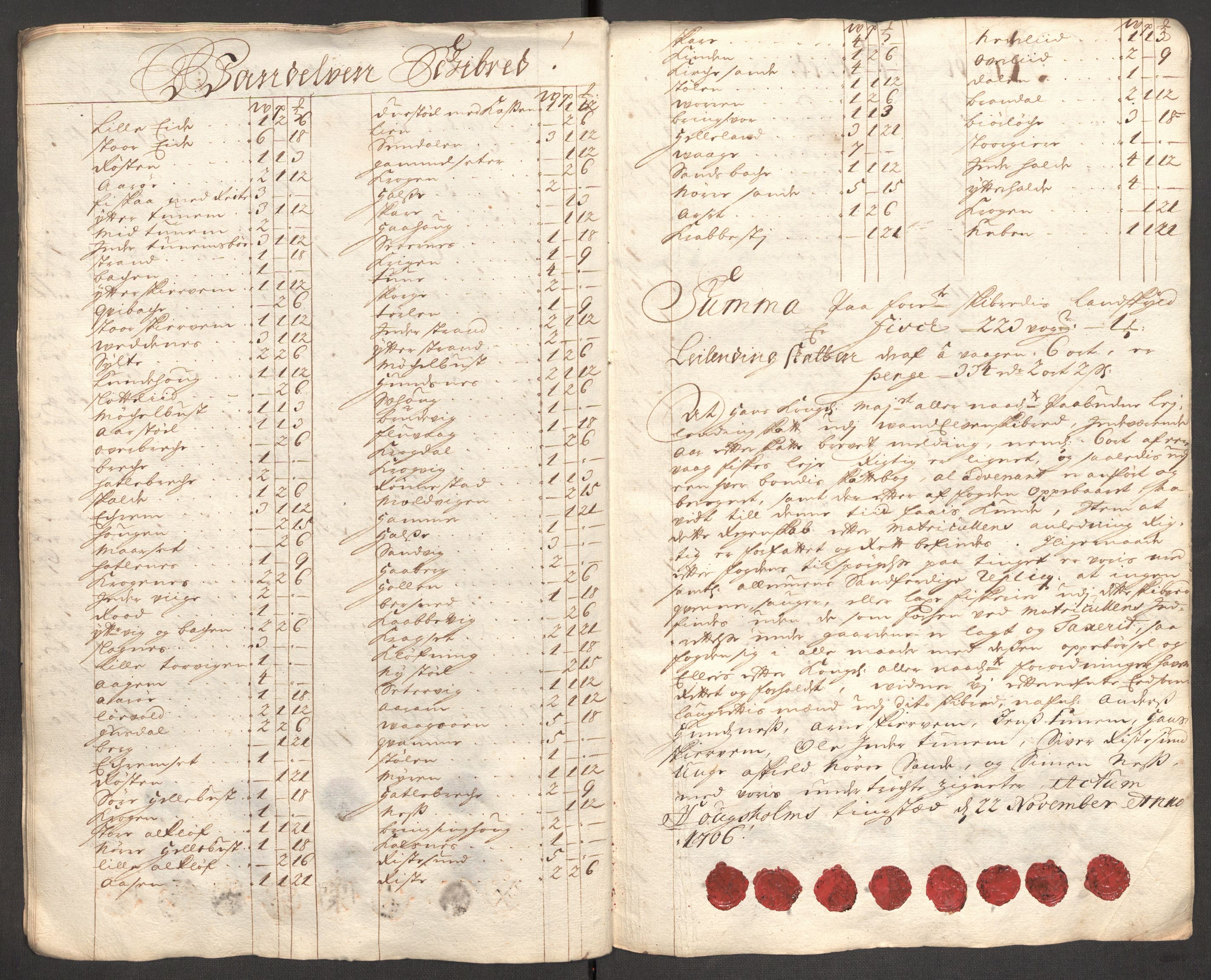 Rentekammeret inntil 1814, Reviderte regnskaper, Fogderegnskap, AV/RA-EA-4092/R54/L3561: Fogderegnskap Sunnmøre, 1706-1707, p. 29