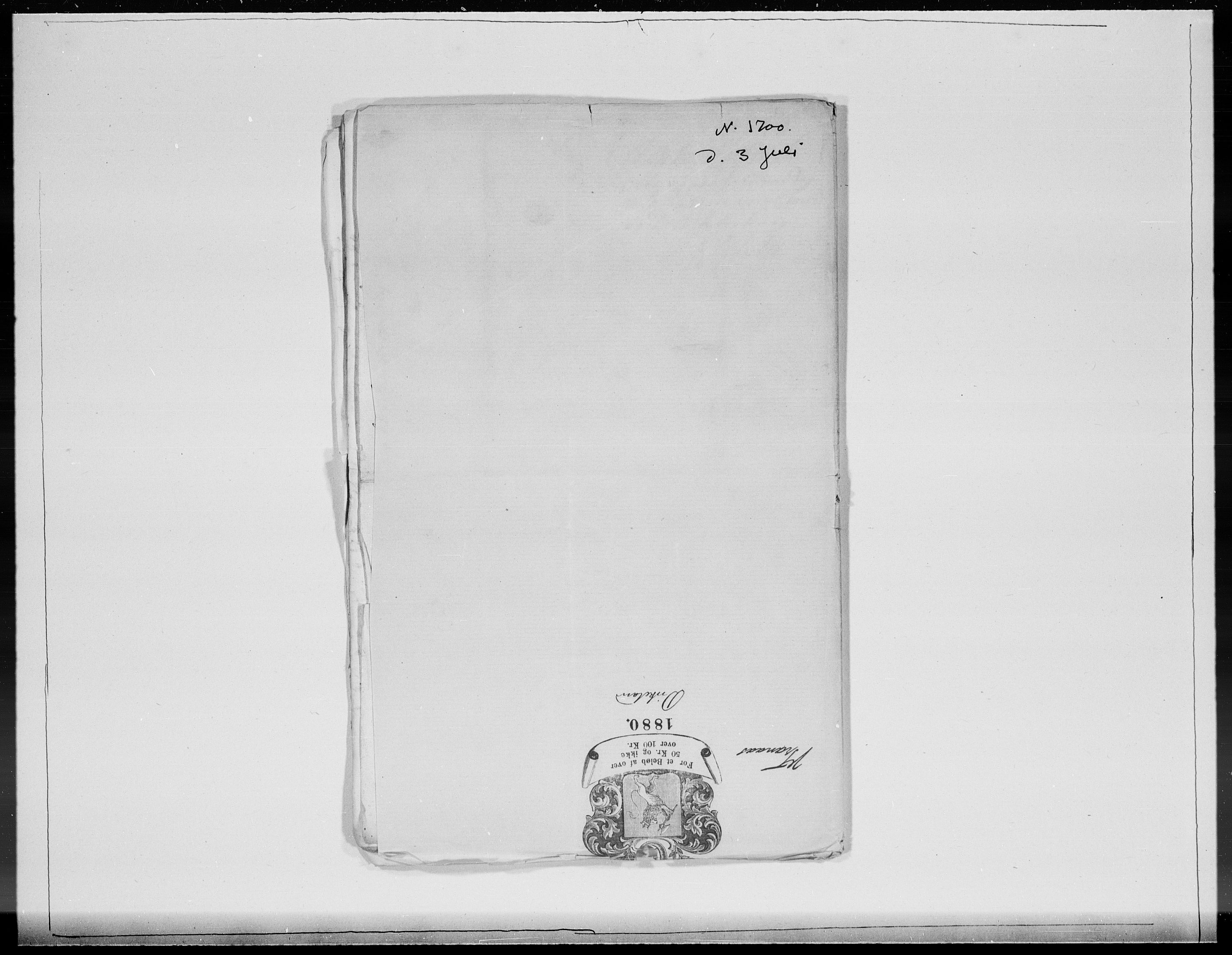 Danske Kanselli 1572-1799, AV/RA-EA-3023/F/Fc/Fcc/Fcca/L0051: Norske innlegg 1572-1799, 1700, p. 5