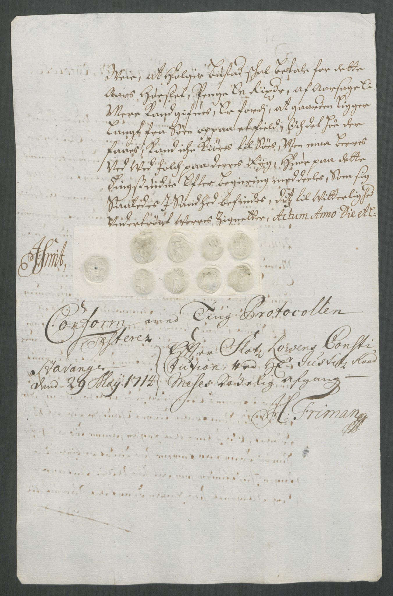 Rentekammeret inntil 1814, Reviderte regnskaper, Fogderegnskap, AV/RA-EA-4092/R47/L2868: Fogderegnskap Ryfylke, 1715, p. 387