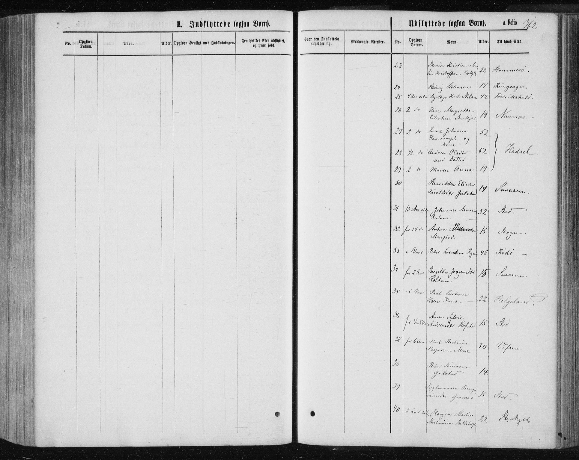 Ministerialprotokoller, klokkerbøker og fødselsregistre - Nord-Trøndelag, SAT/A-1458/735/L0345: Parish register (official) no. 735A08 /1, 1863-1872, p. 362