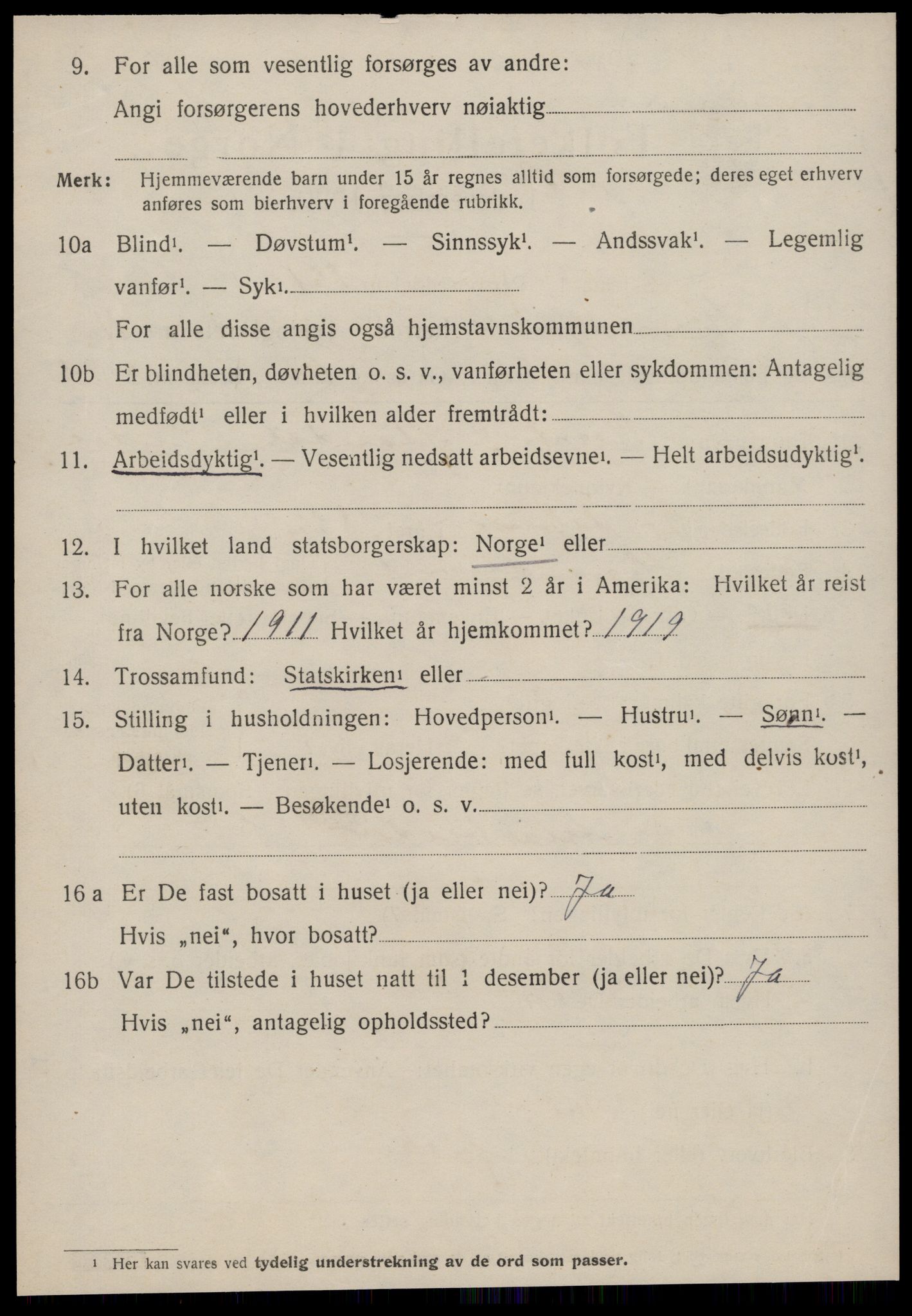 SAT, 1920 census for Hjørundfjord, 1920, p. 4476