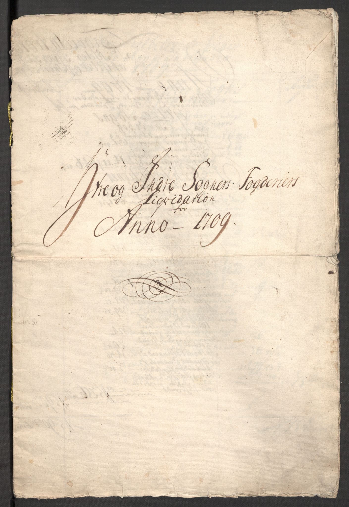 Rentekammeret inntil 1814, Reviderte regnskaper, Fogderegnskap, RA/EA-4092/R52/L3316: Fogderegnskap Sogn, 1709-1710, p. 191