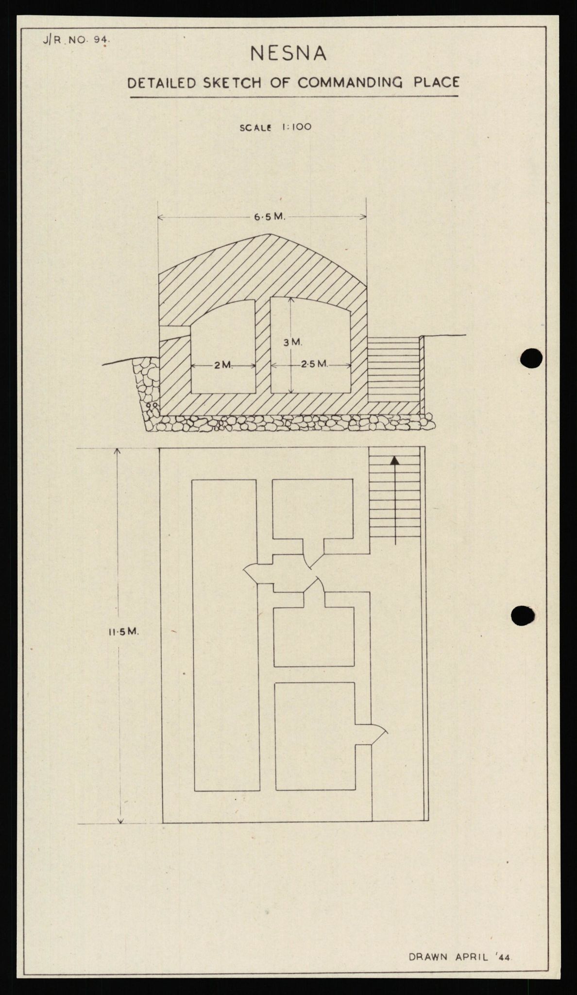 Forsvaret, Forsvarets overkommando II, AV/RA-RAFA-3915/D/Dd/L0012: Nordland II, 1942-1944, p. 98