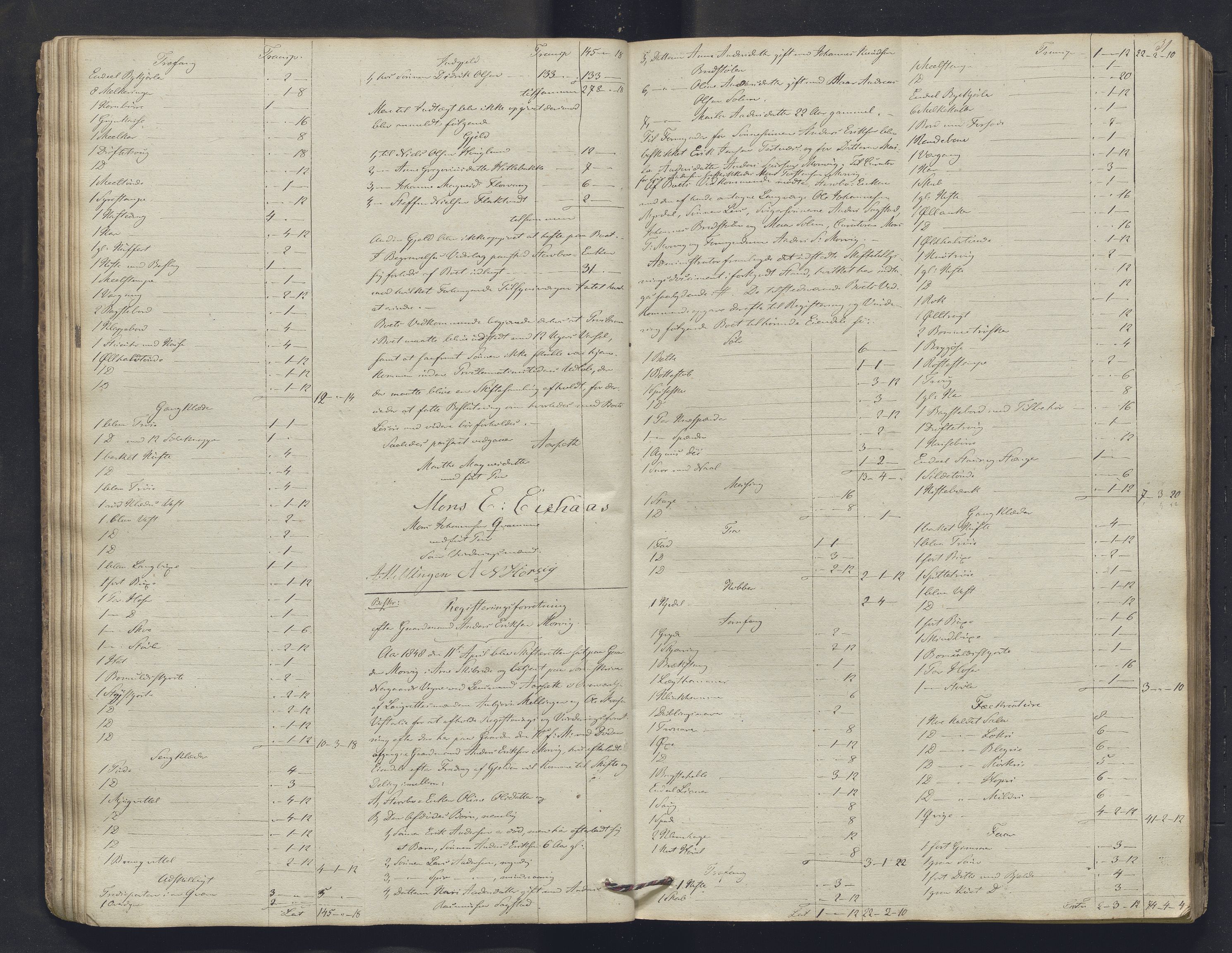 Nordhordland sorenskrivar, SAB/A-2901/1/H/Hb/L0004: Registreringsprotokollar, 1846-1852, p. 31