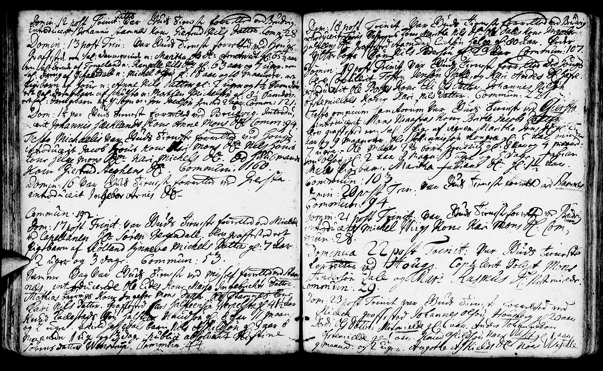 Haus sokneprestembete, AV/SAB-A-75601/H/Haa: Parish register (official) no. A 4, 1723-1733, p. 70