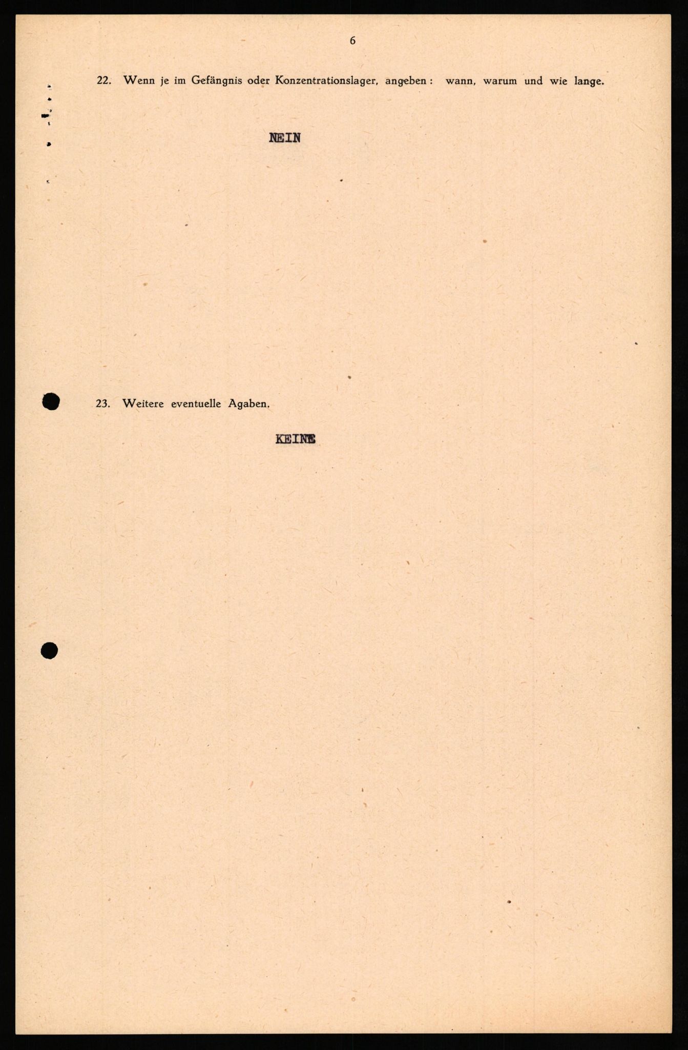 Forsvaret, Forsvarets overkommando II, AV/RA-RAFA-3915/D/Db/L0029: CI Questionaires. Tyske okkupasjonsstyrker i Norge. Tyskere., 1945-1946, p. 154