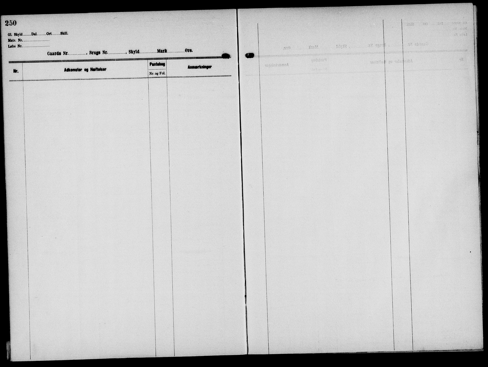 Solør tingrett, AV/SAH-TING-008/H/Ha/Hak/L0004: Mortgage register no. IV, 1900-1935, p. 250