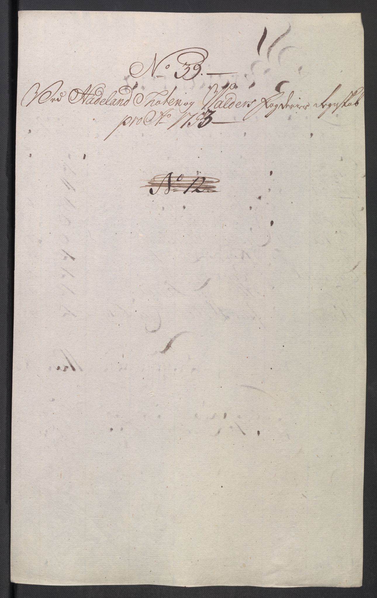 Rentekammeret inntil 1814, Reviderte regnskaper, Fogderegnskap, RA/EA-4092/R18/L1349: Fogderegnskap Hadeland, Toten og Valdres, 1752-1753, p. 515