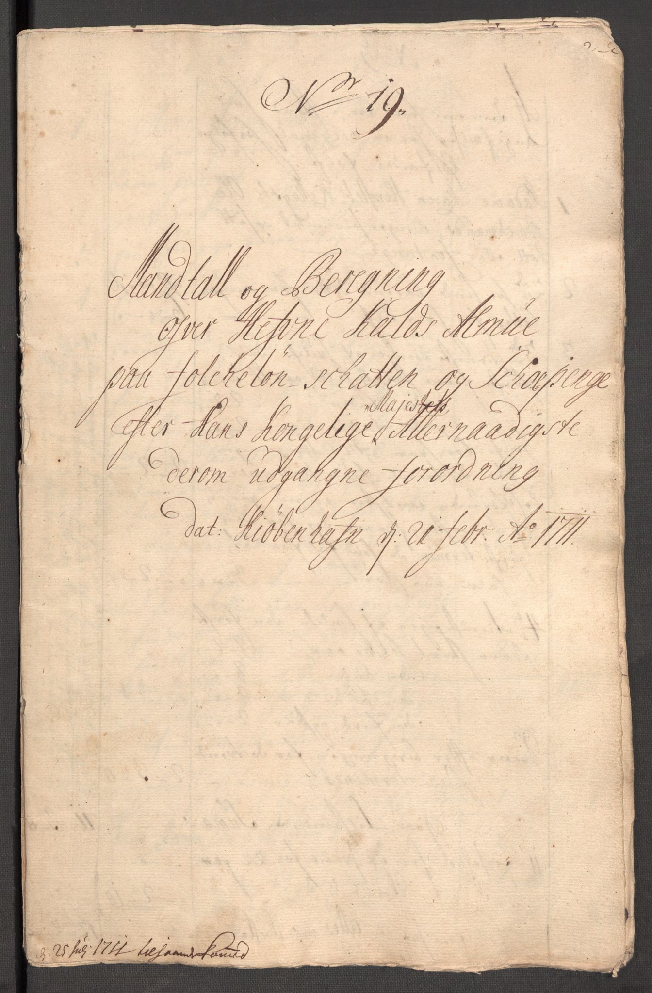 Rentekammeret inntil 1814, Reviderte regnskaper, Fogderegnskap, AV/RA-EA-4092/R57/L3860: Fogderegnskap Fosen, 1711, p. 360