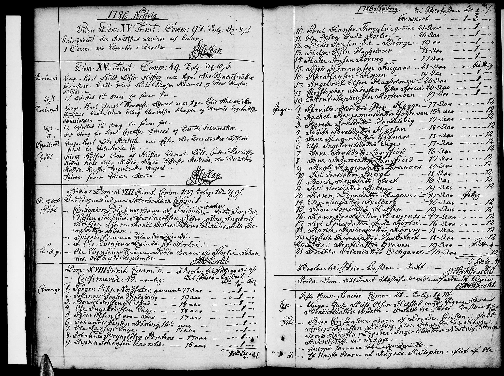 Ministerialprotokoller, klokkerbøker og fødselsregistre - Nordland, SAT/A-1459/814/L0222: Parish register (official) no. 814A03, 1752-1819, p. 99