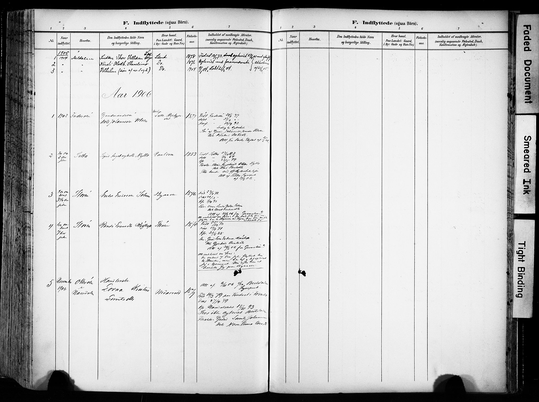 Ministerialprotokoller, klokkerbøker og fødselsregistre - Sør-Trøndelag, AV/SAT-A-1456/606/L0301: Parish register (official) no. 606A16, 1894-1907