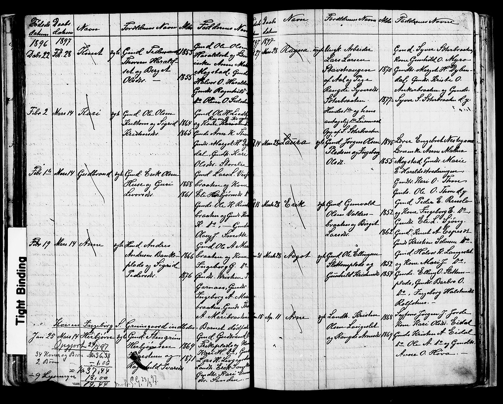 Nes kirkebøker, AV/SAKO-A-236/G/Ga/L0003: Parish register (copy) no. I 3, 1889-1909