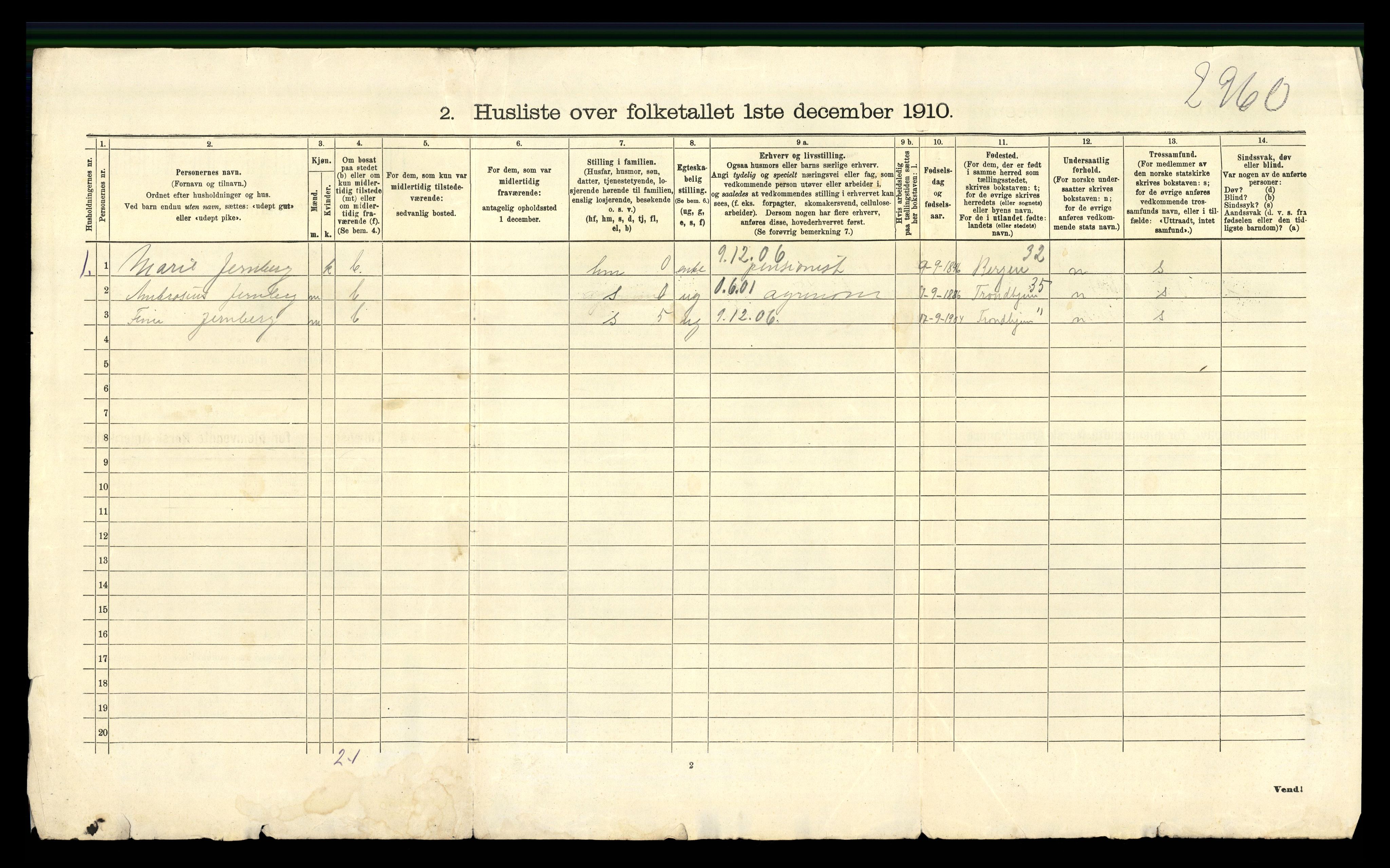 RA, 1910 census for Skoger, 1910, p. 589