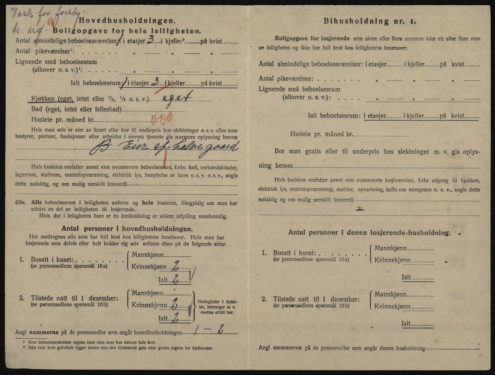 SATØ, 1920 census for Tromsø, 1920, p. 4918