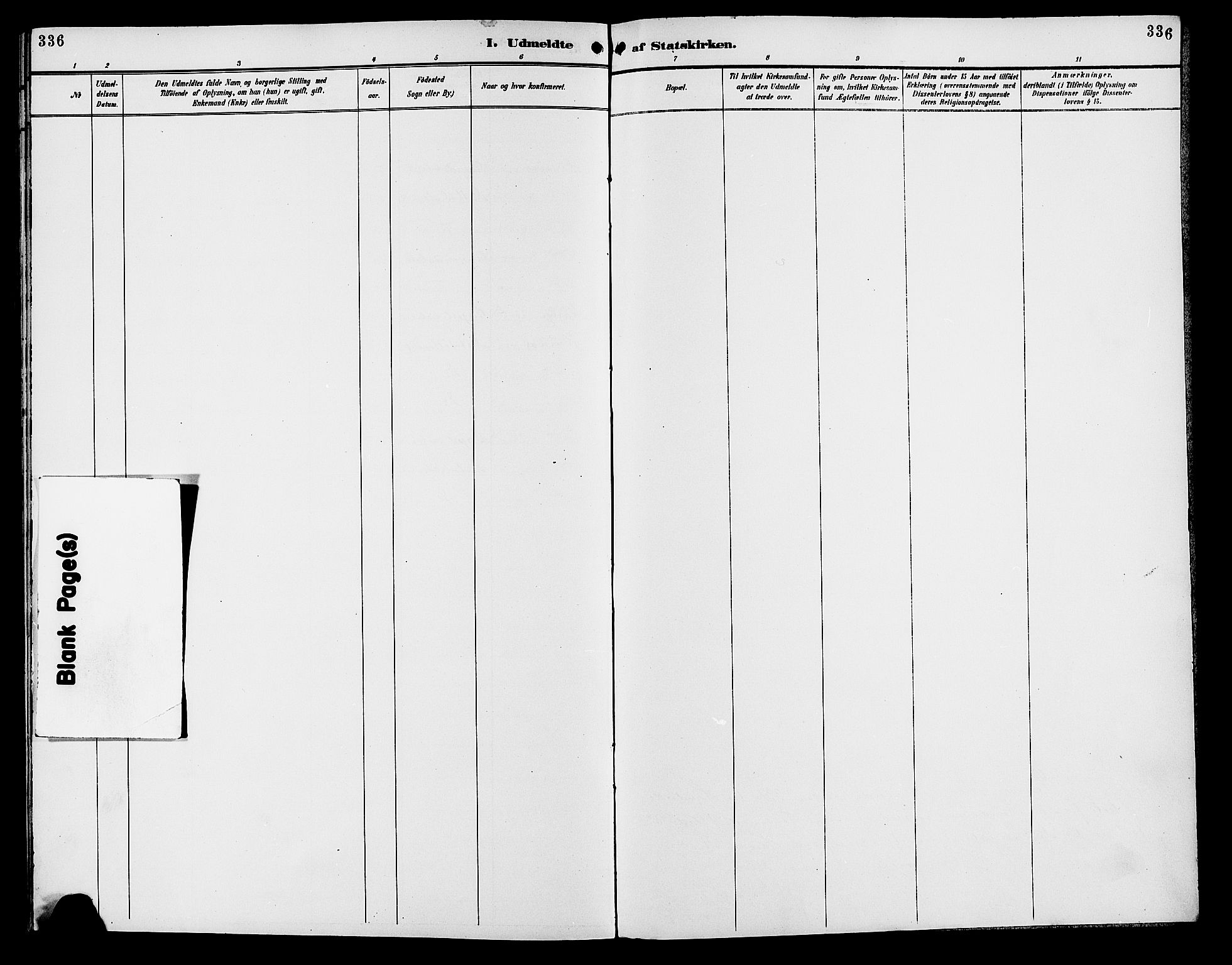 Vang prestekontor, Hedmark, AV/SAH-PREST-008/H/Ha/Hab/L0013: Parish register (copy) no. 13, 1890-1899, p. 336