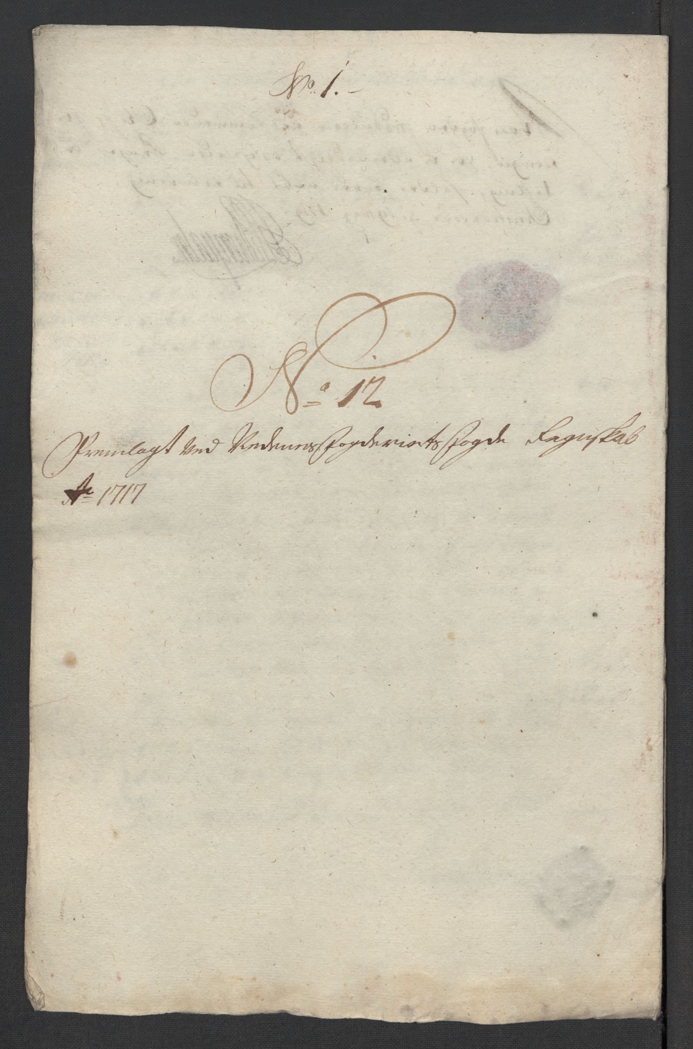 Rentekammeret inntil 1814, Reviderte regnskaper, Fogderegnskap, AV/RA-EA-4092/R39/L2326: Fogderegnskap Nedenes, 1717, p. 220