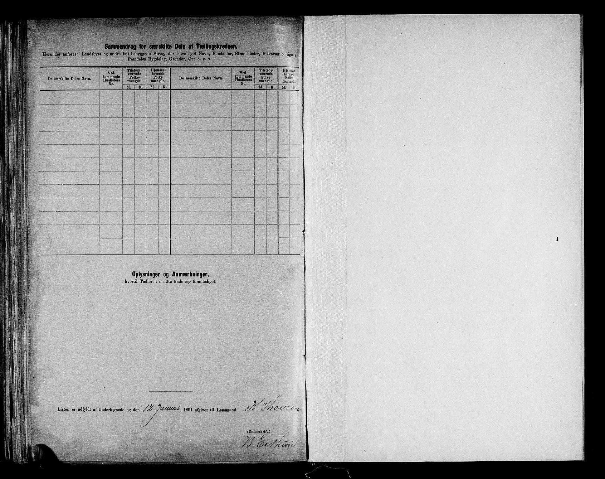 RA, 1891 census for 0440 Kvikne, 1891, p. 15