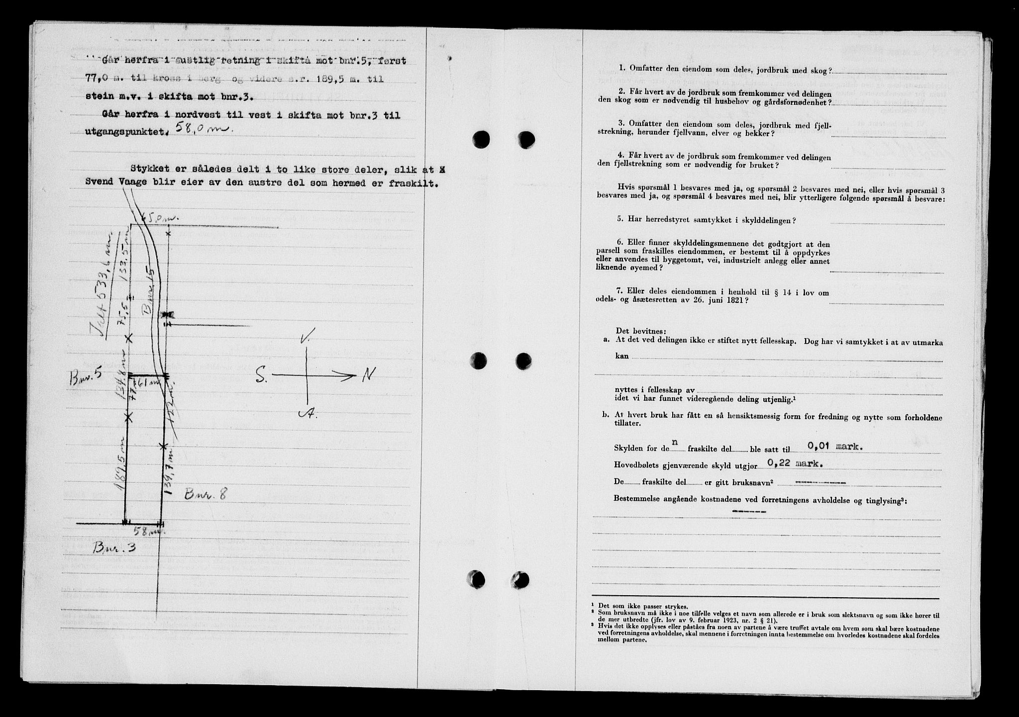 Karmsund sorenskriveri, SAST/A-100311/01/II/IIB/L0125: Mortgage book no. 105A, 1957-1957, Diary no: : 1920/1957