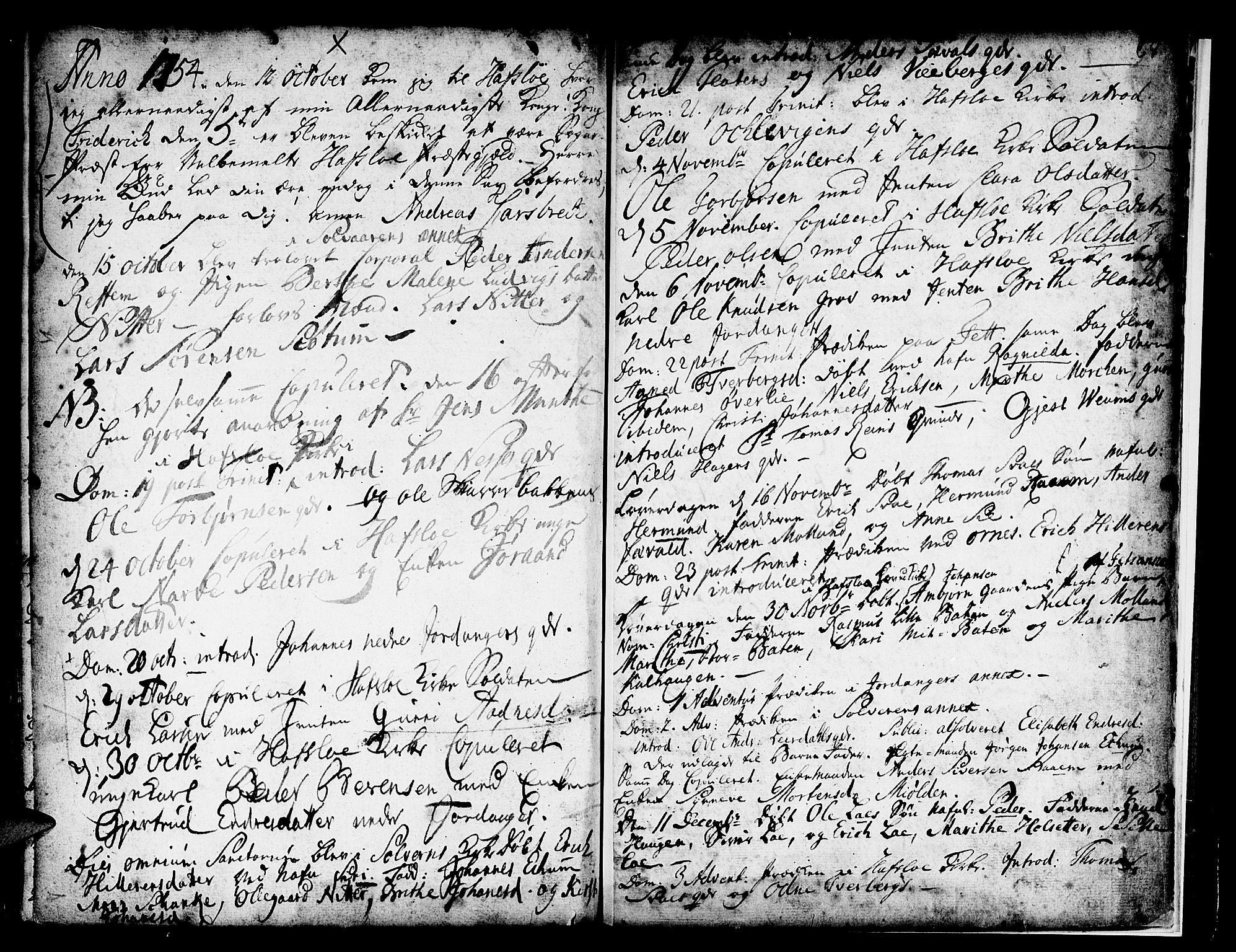 Hafslo sokneprestembete, AV/SAB-A-80301/H/Haa/Haaa/L0001: Parish register (official) no. A 1, 1717-1755, p. 69