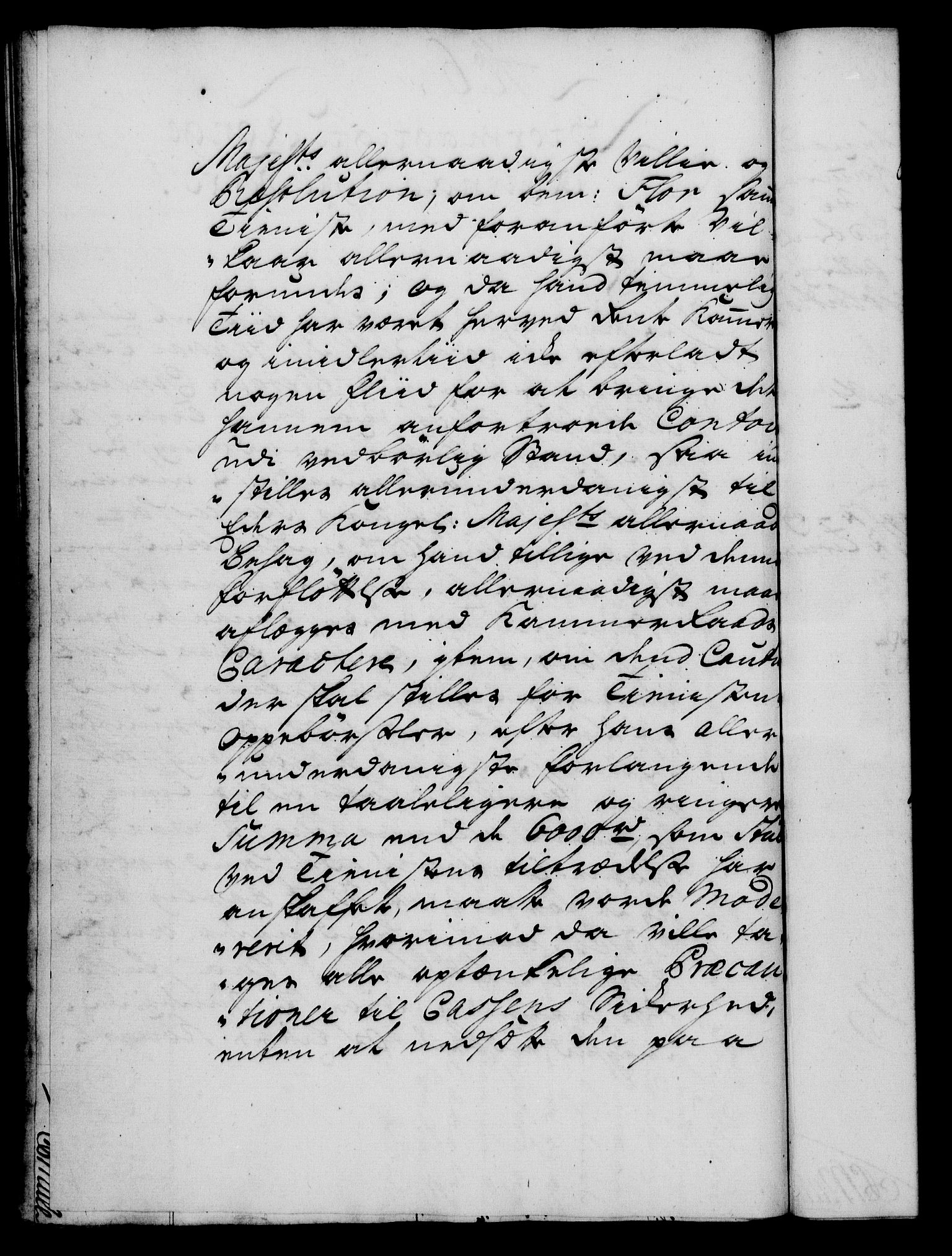 Rentekammeret, Kammerkanselliet, RA/EA-3111/G/Gf/Gfa/L0018: Norsk relasjons- og resolusjonsprotokoll (merket RK 52.18), 1735, p. 54
