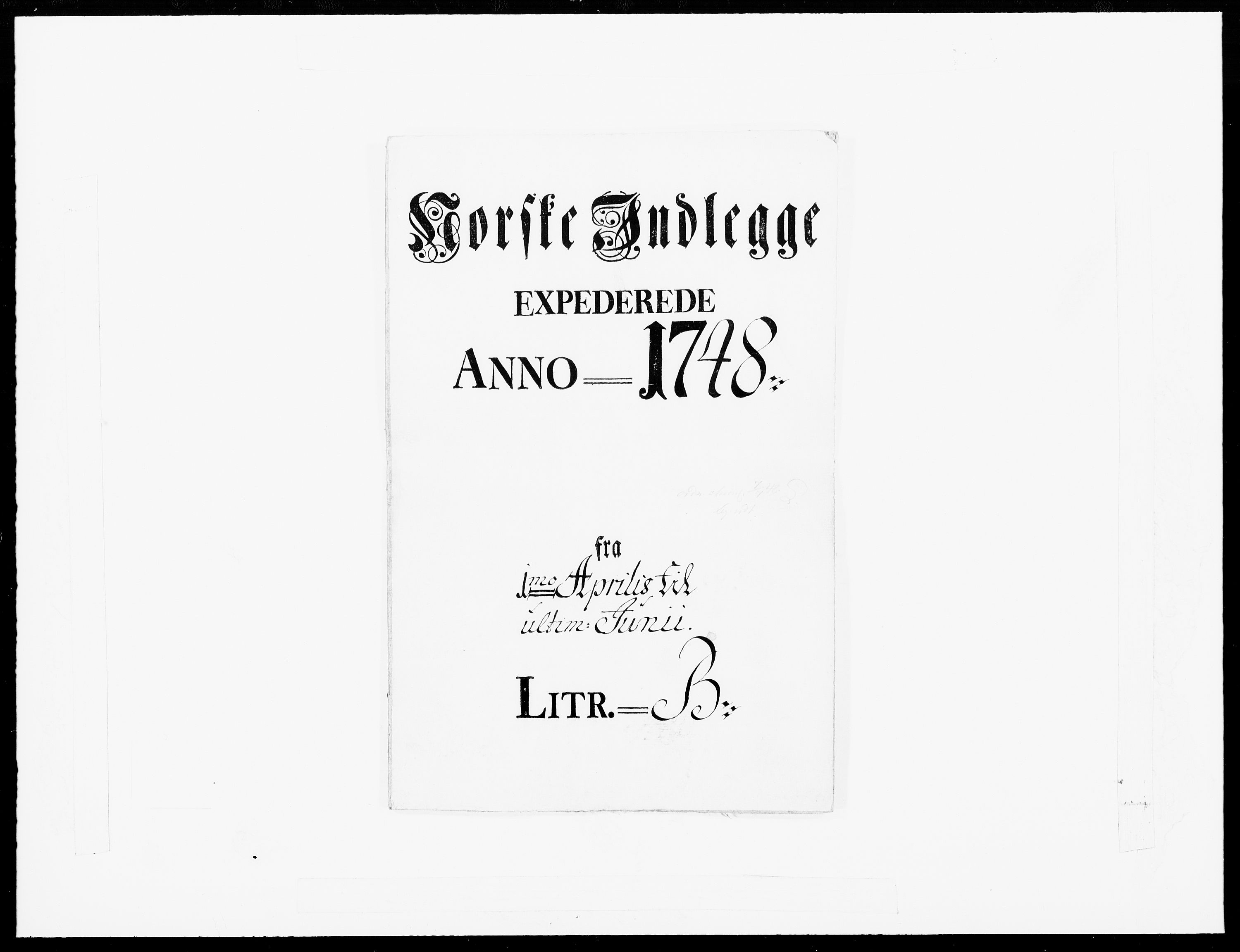 Danske Kanselli 1572-1799, AV/RA-EA-3023/F/Fc/Fcc/Fcca/L0148: Norske innlegg 1572-1799, 1748, p. 244