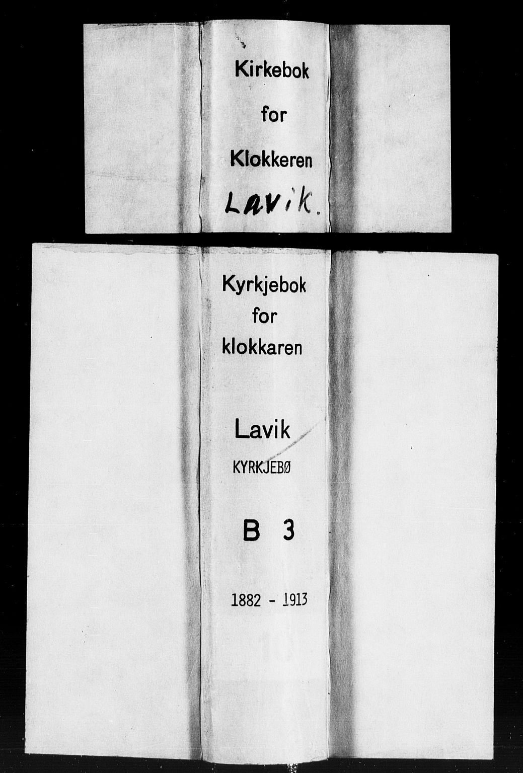 Lavik sokneprestembete, AV/SAB-A-80901: Parish register (copy) no. B 3, 1882-1913