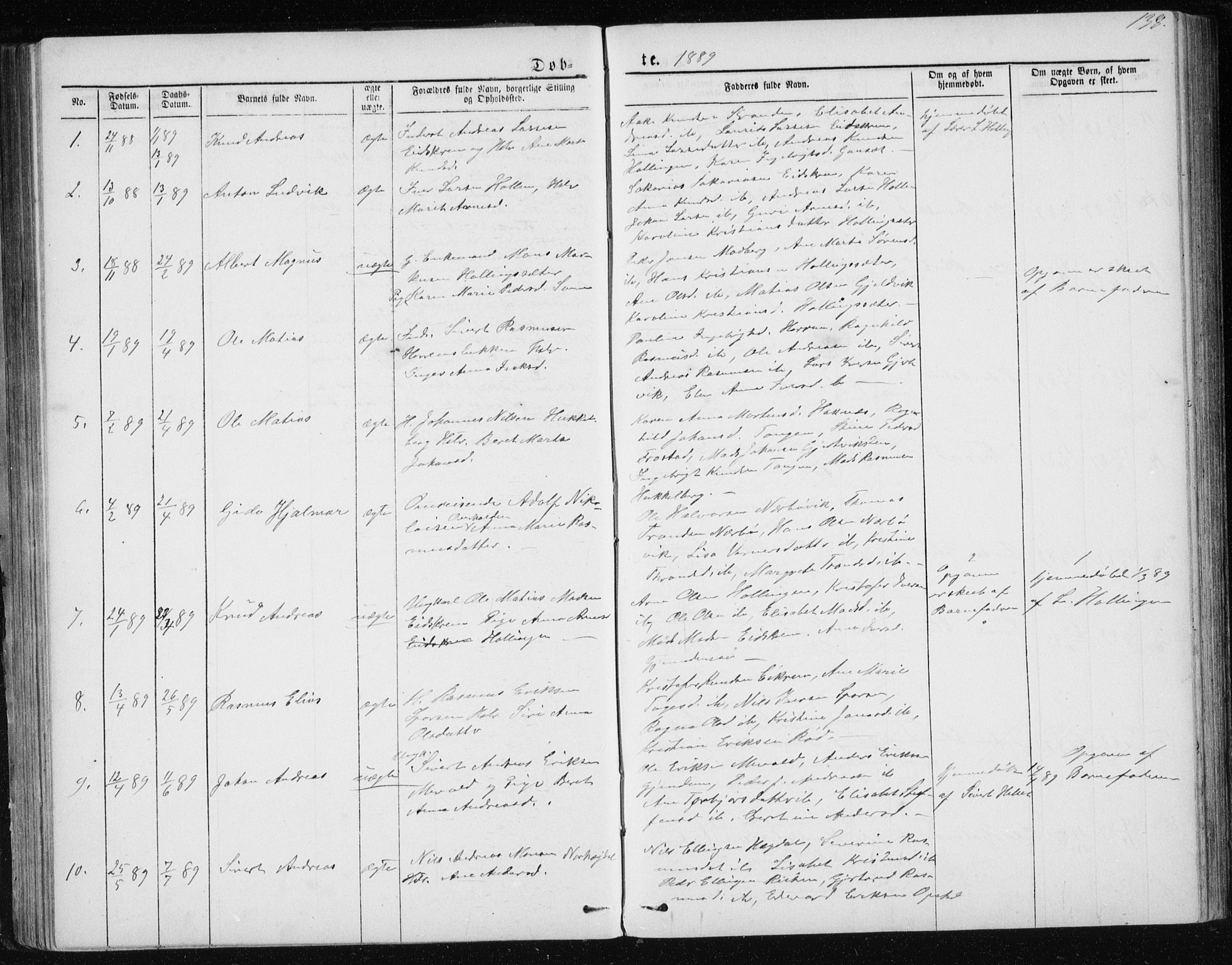 Ministerialprotokoller, klokkerbøker og fødselsregistre - Møre og Romsdal, SAT/A-1454/560/L0724: Parish register (copy) no. 560C01, 1867-1892, p. 138