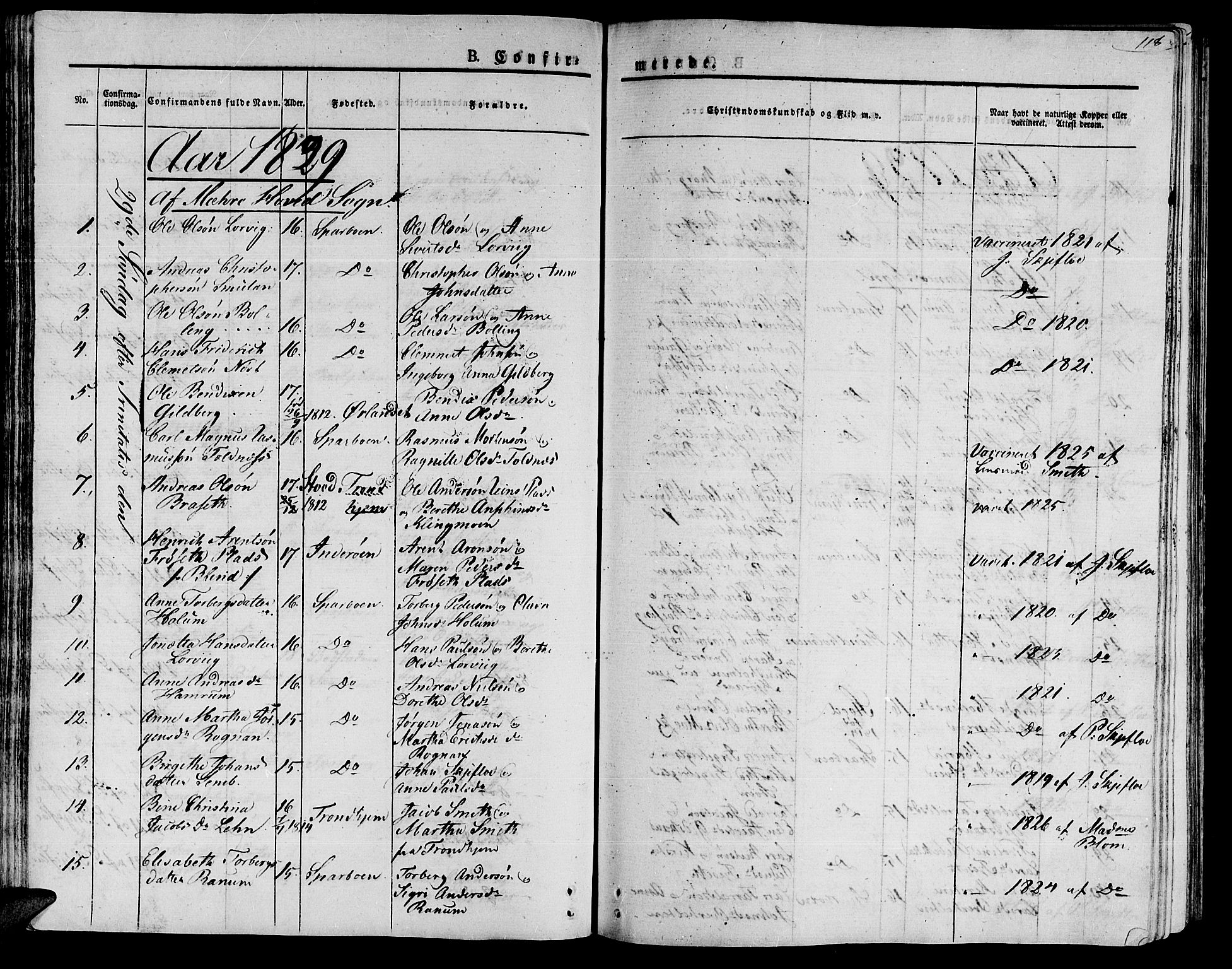 Ministerialprotokoller, klokkerbøker og fødselsregistre - Nord-Trøndelag, SAT/A-1458/735/L0336: Parish register (official) no. 735A05 /1, 1825-1835, p. 118